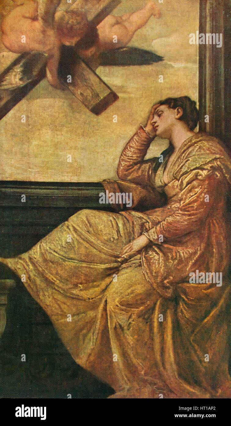 "Il sogno di Saint Helena", 1570, (1909). Artista: Paolo Veronese. Foto Stock