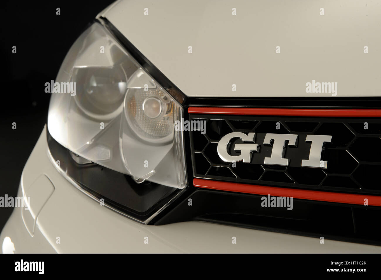 VW Golf GTI MK 6 2008. Artista: Simon argilla. Foto Stock