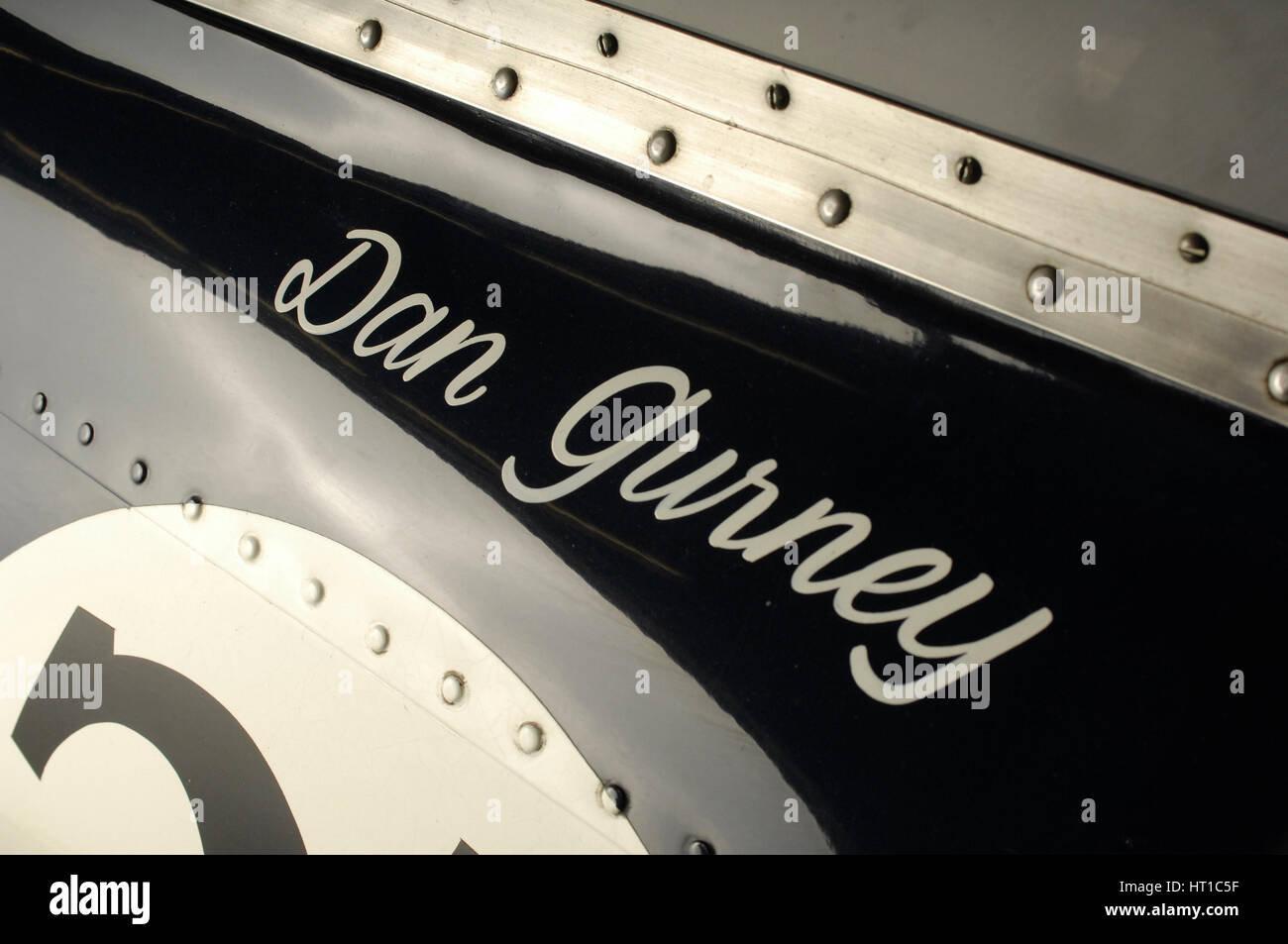 Gurney Eagle racing car 1966. Artista: Simon argilla. Foto Stock