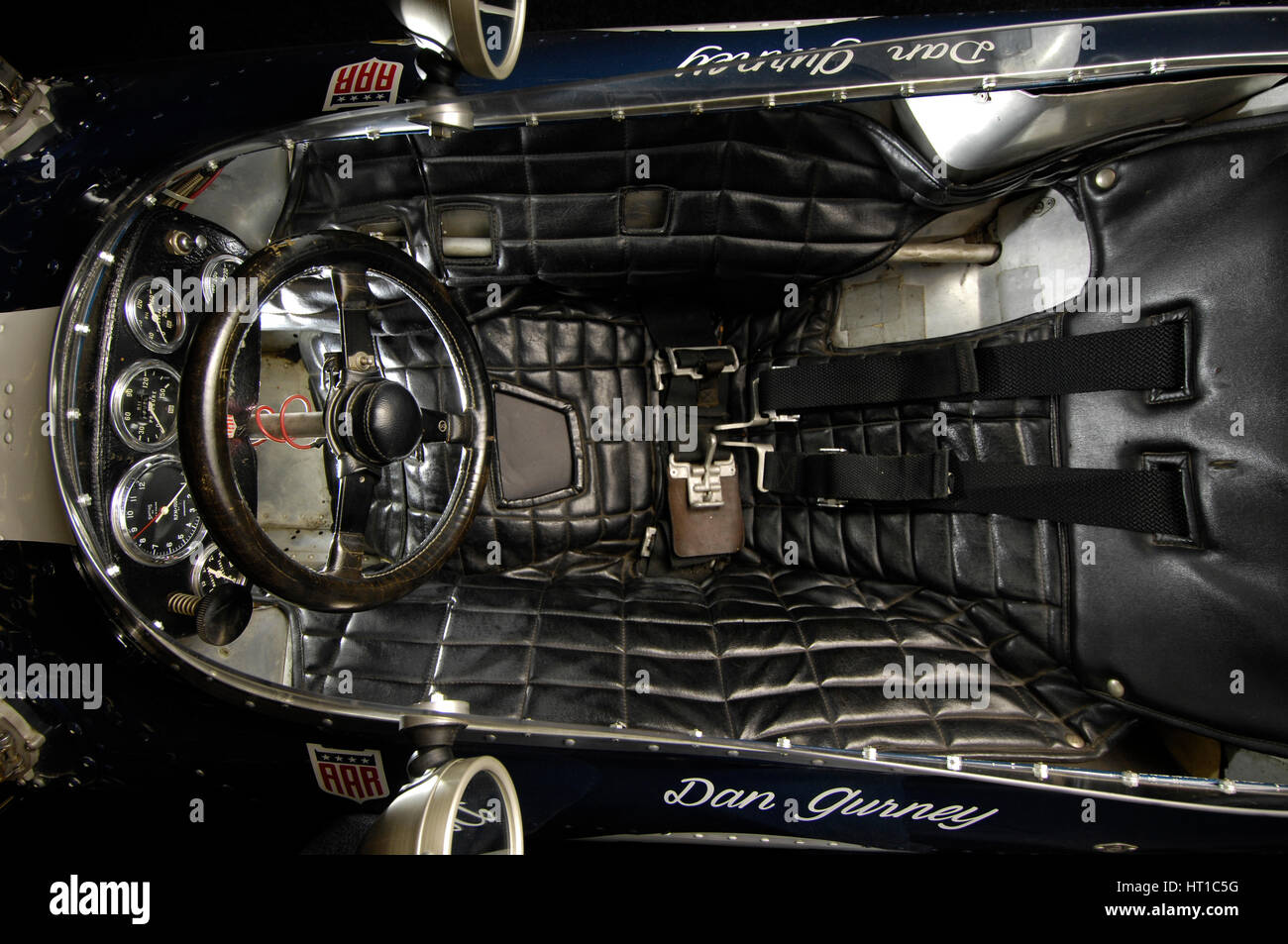 Gurney Eagle racing car 1966. Artista: Simon argilla. Foto Stock