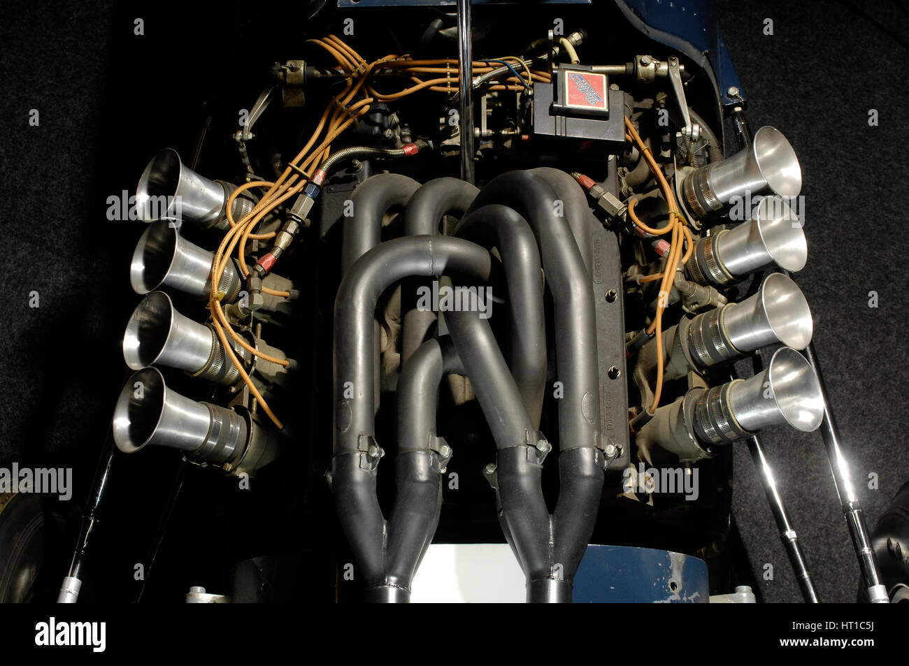 Gurney Eagle racing car 1966. Artista: Simon argilla. Foto Stock