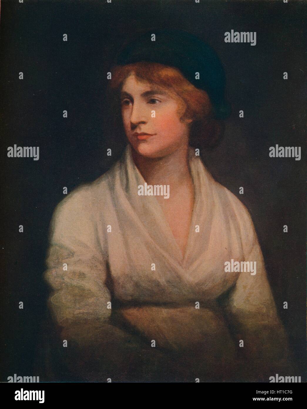 'Mary Wollstonecraft', C1797. Artista: John Opie. Foto Stock