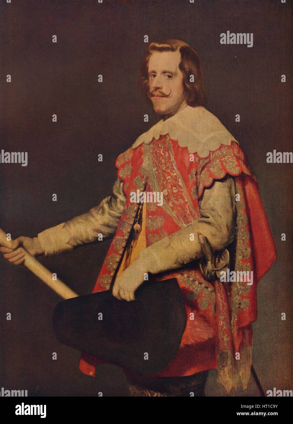 "Filippo IV Re di Spagna', C1644. Artista: Workshop di Diego Velazquez. Foto Stock