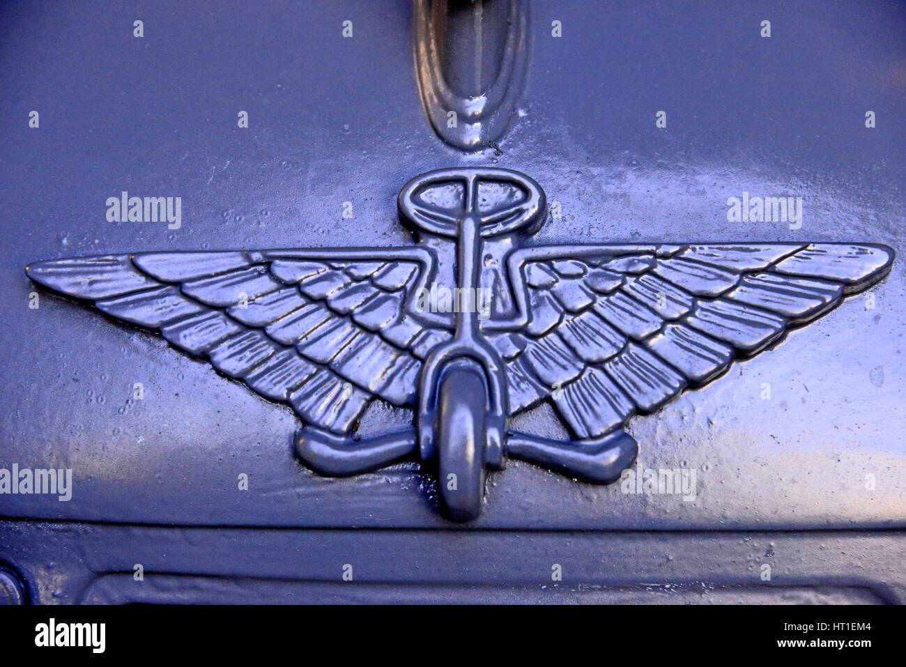 Austin K4 monogramma del cofano Foto Stock