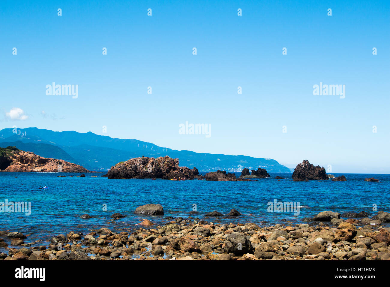 Mare giapponese Foto Stock