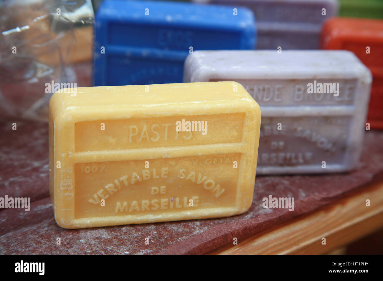 Il SAVON de Marseille Foto Stock