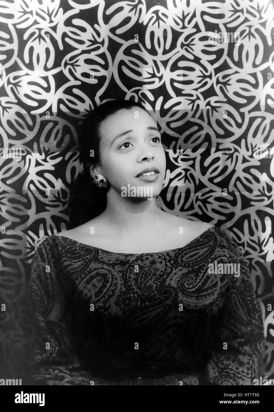 ADELE ADDISON soprano afro-americani nel 1955. Foto: Carl Van Vechten Foto Stock