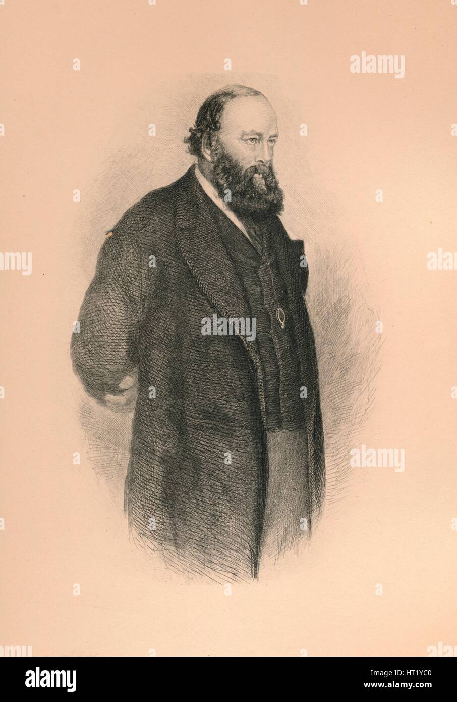 Signore Salisbury' (1830-1903), statista inglese, 1896. Artista: sconosciuto Foto Stock