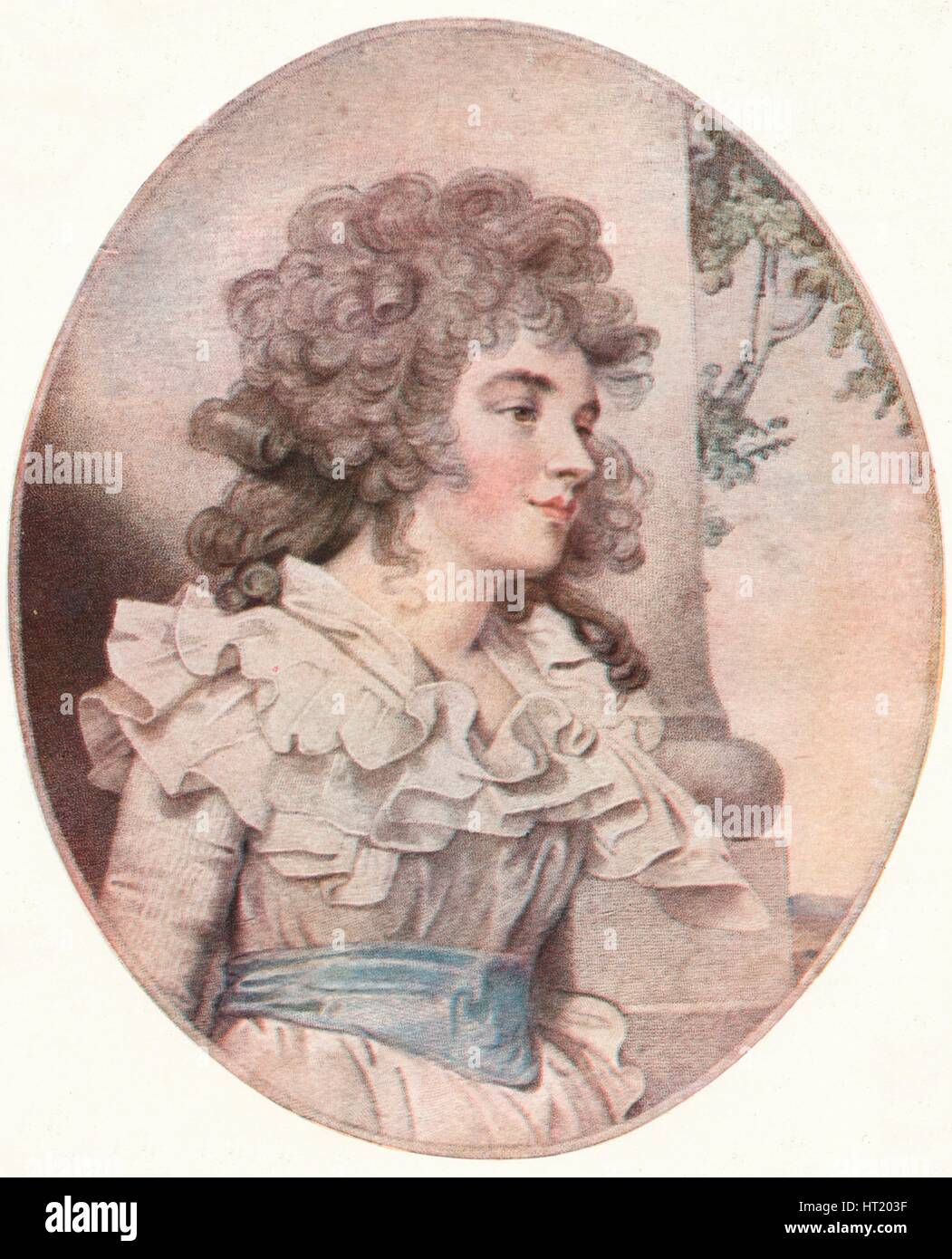 La Duchessa di Devonshire, (1904). Artista: sconosciuto Foto Stock