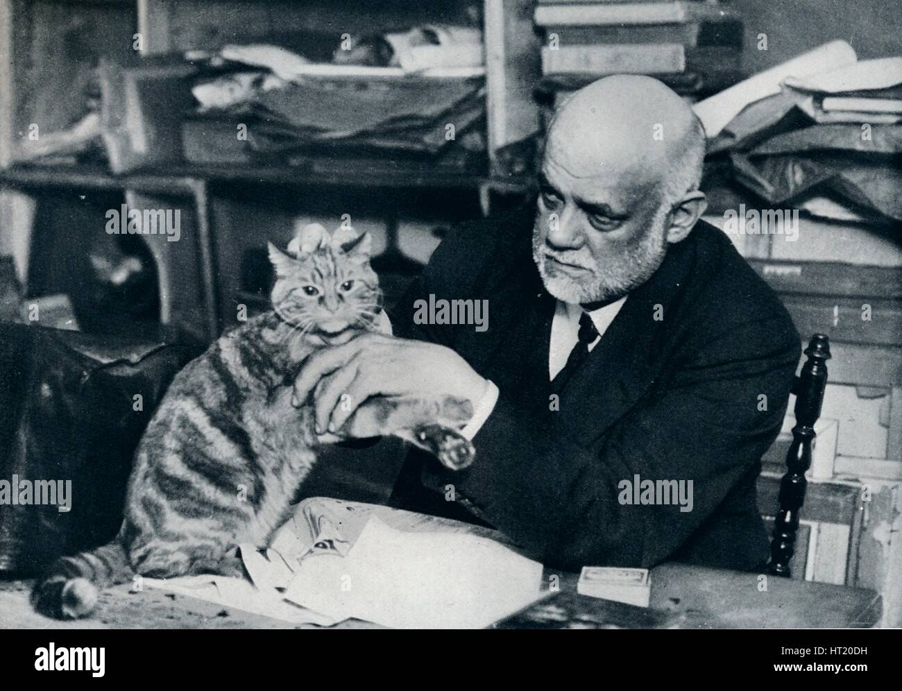 Ambroise Vollard, arte francese concessionario, 1934. Artista: sconosciuto. Foto Stock