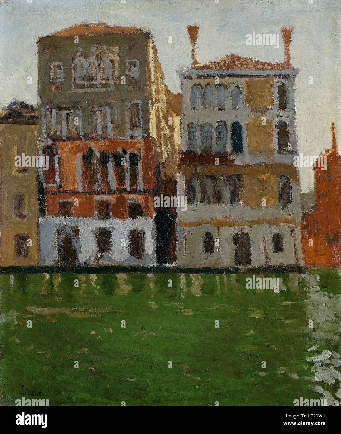 "Palazzo Eleonara Duse', C1901. Artista: Walter Richard Sickert Foto Stock
