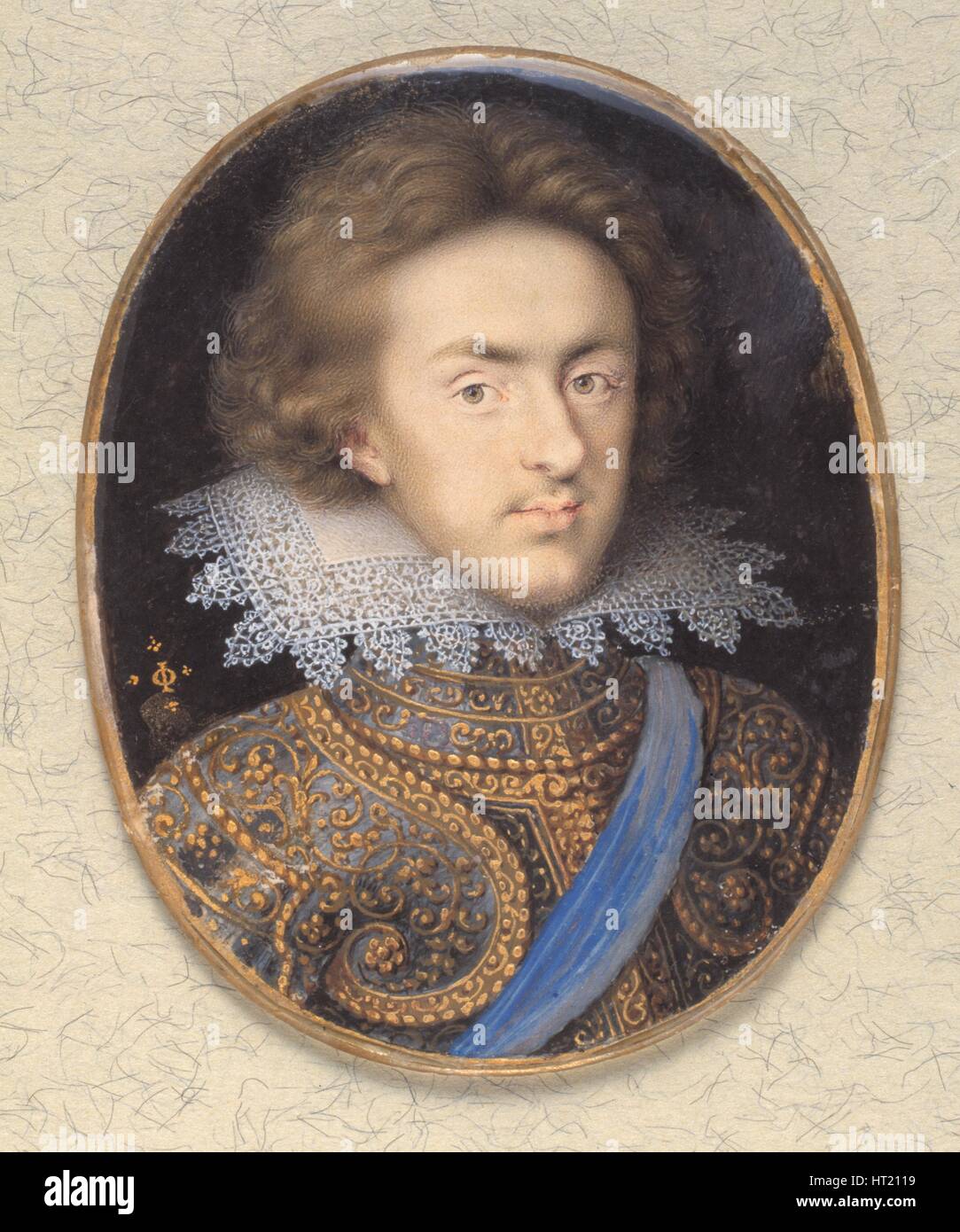 "Henry, Principe di Galles, (1594-1612), c1610. Artista: Isaac Oliver I. Foto Stock