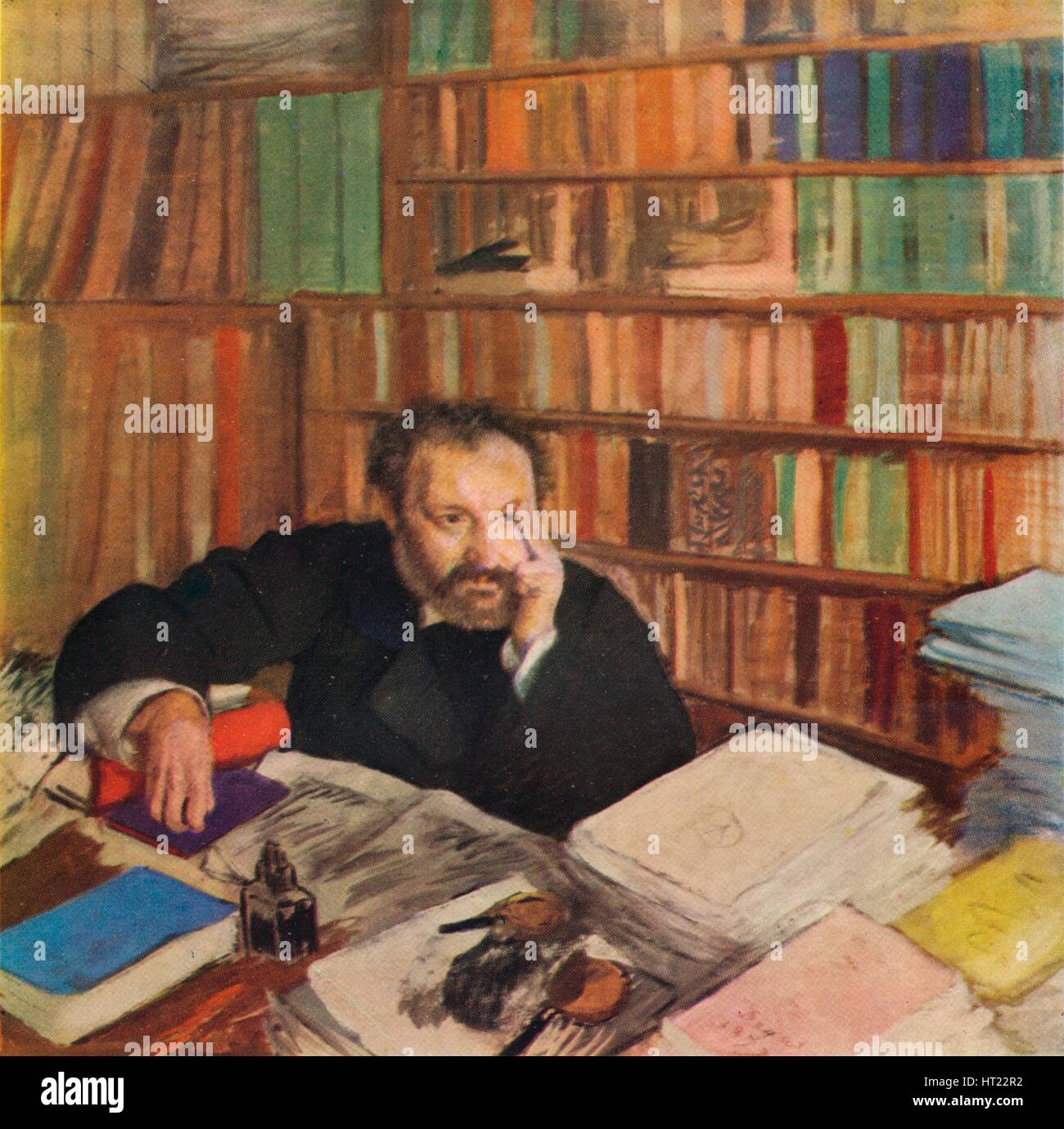 'Duranty', 1879. Artista: Edgar Degas. Foto Stock