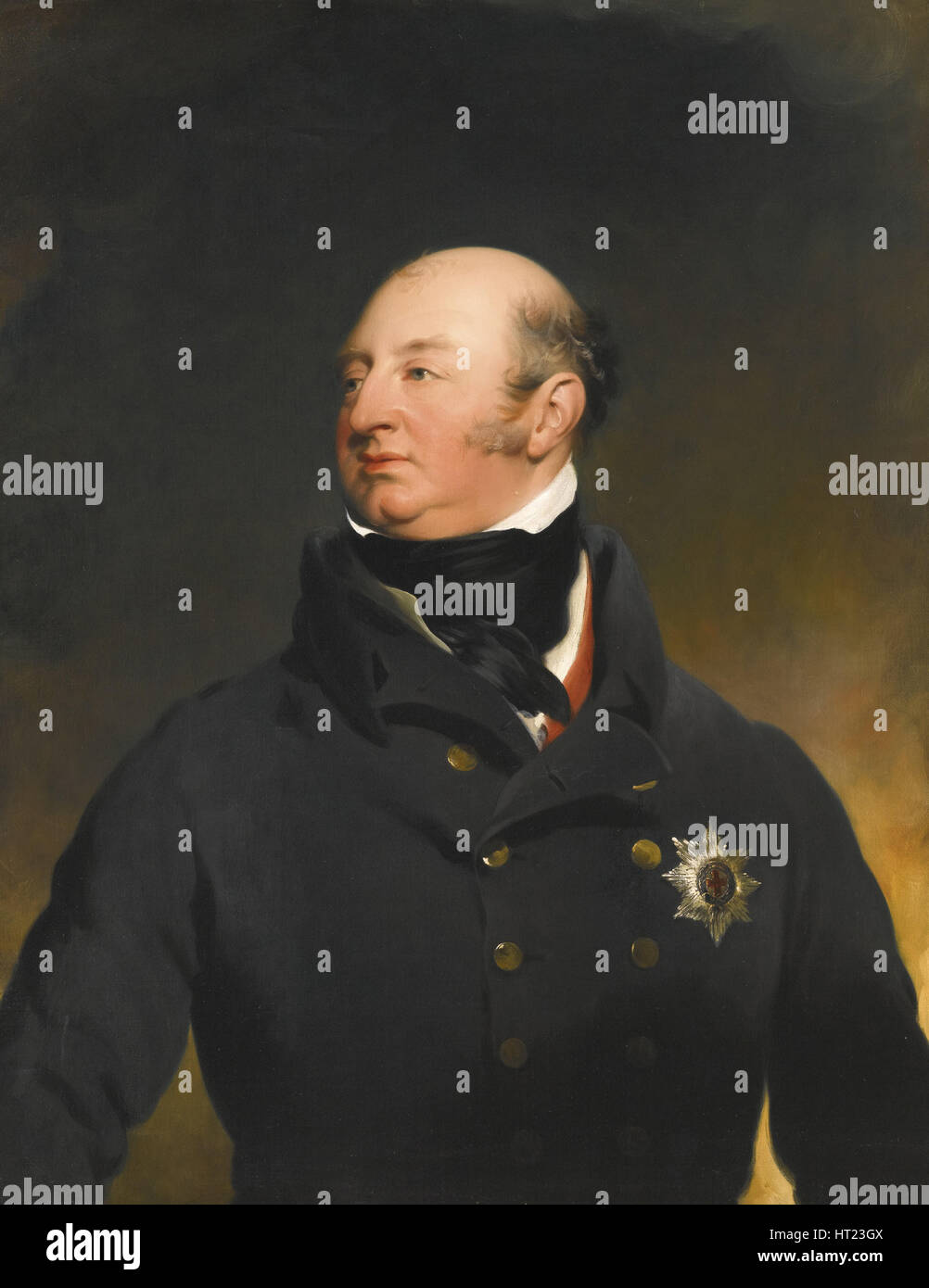 Ritratto del Principe Federico Augusto, duca di York e Albany (1763-1827). Artista: Lawrence, Sir Thomas (1769-1830) Foto Stock