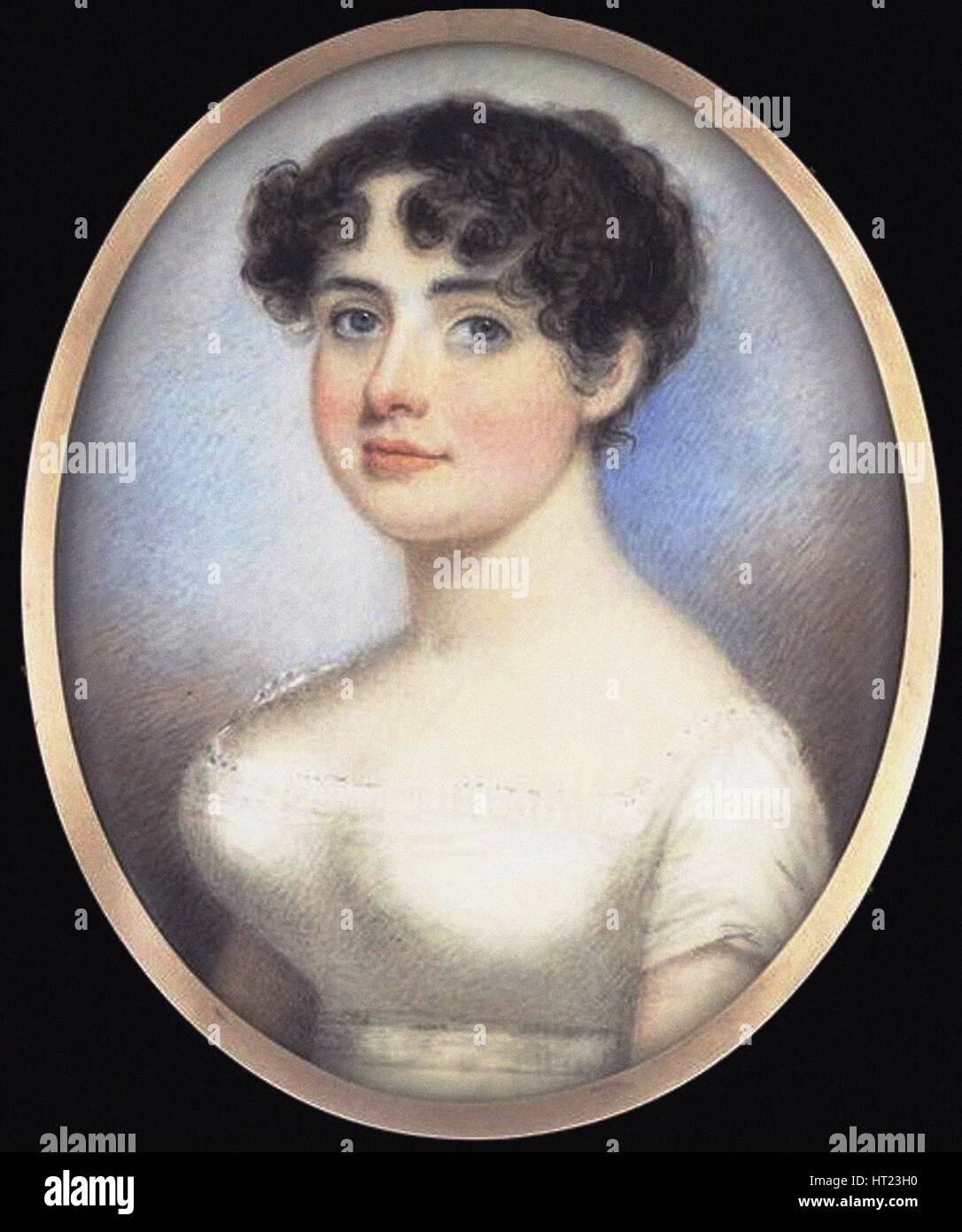Mary Anne Clarke, née Thompson (1776-1852), c. 1810. Artista: Anonimo Foto Stock