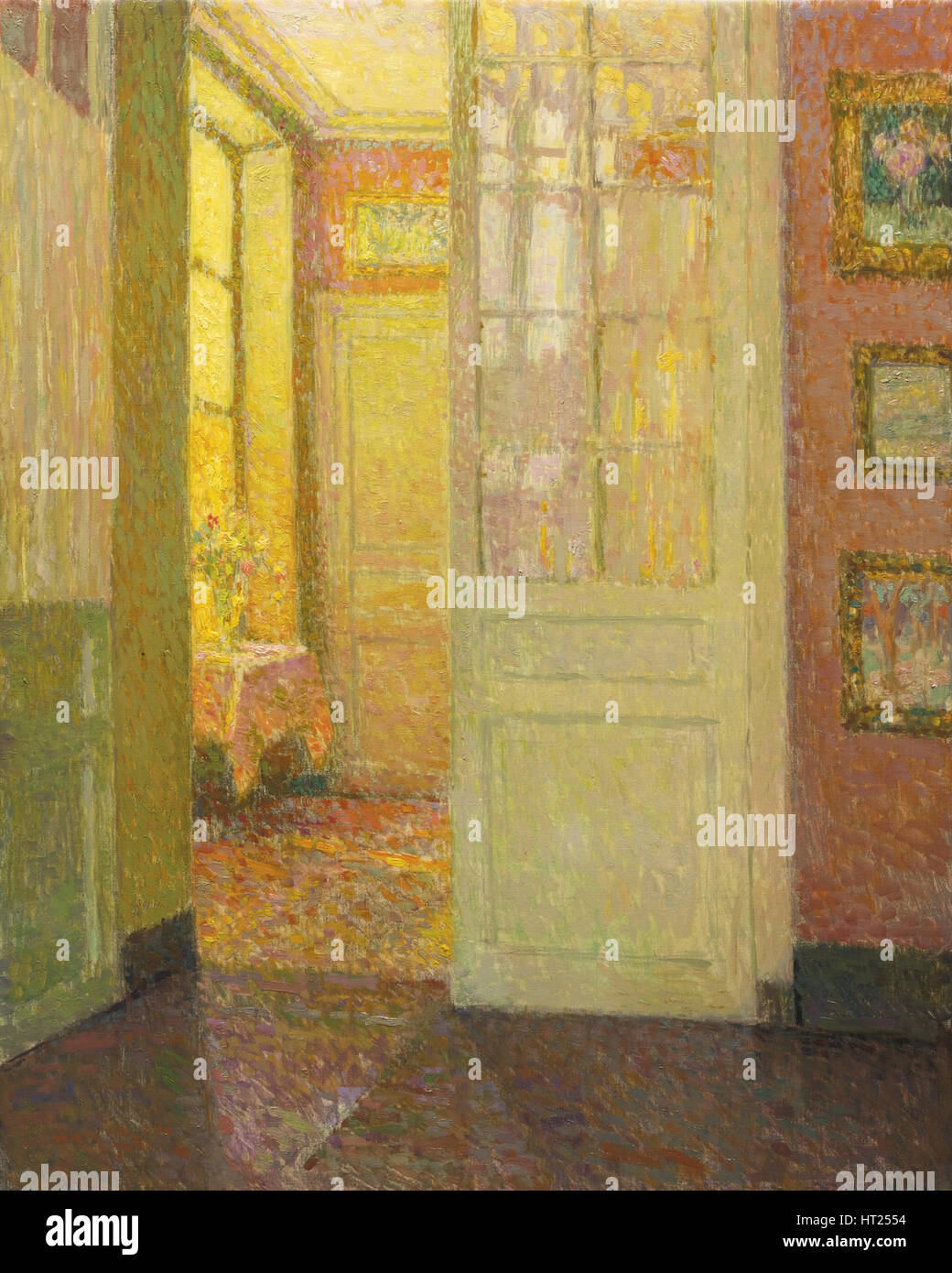 Interno. La luce della finestra, 1931. Artista: Le Sidaner, Henri (1862-1939) Foto Stock