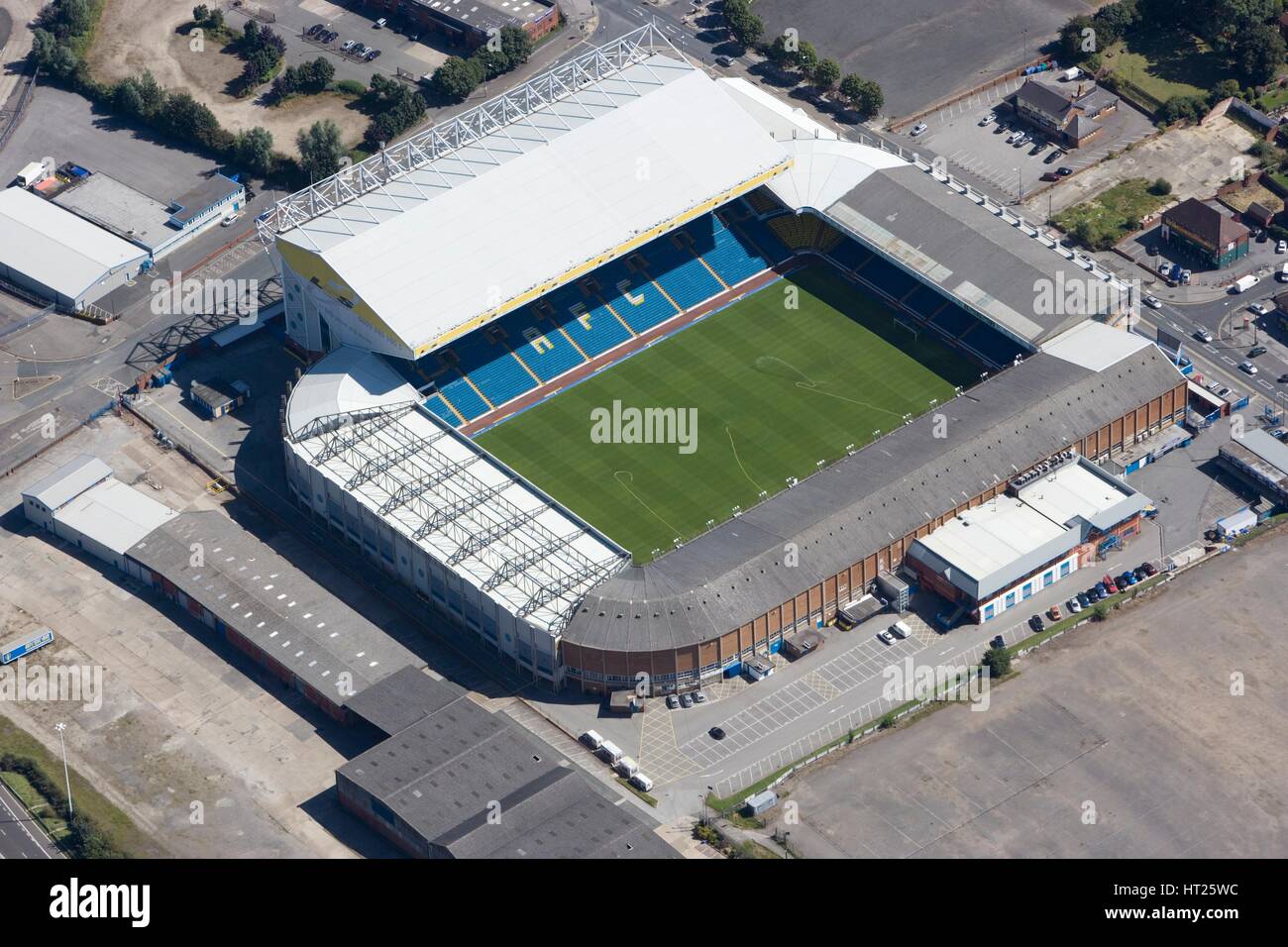 Elland Road Stadium, Leeds, West Yorkshire, 2007. Artista: Storico Inghilterra fotografo personale. Foto Stock