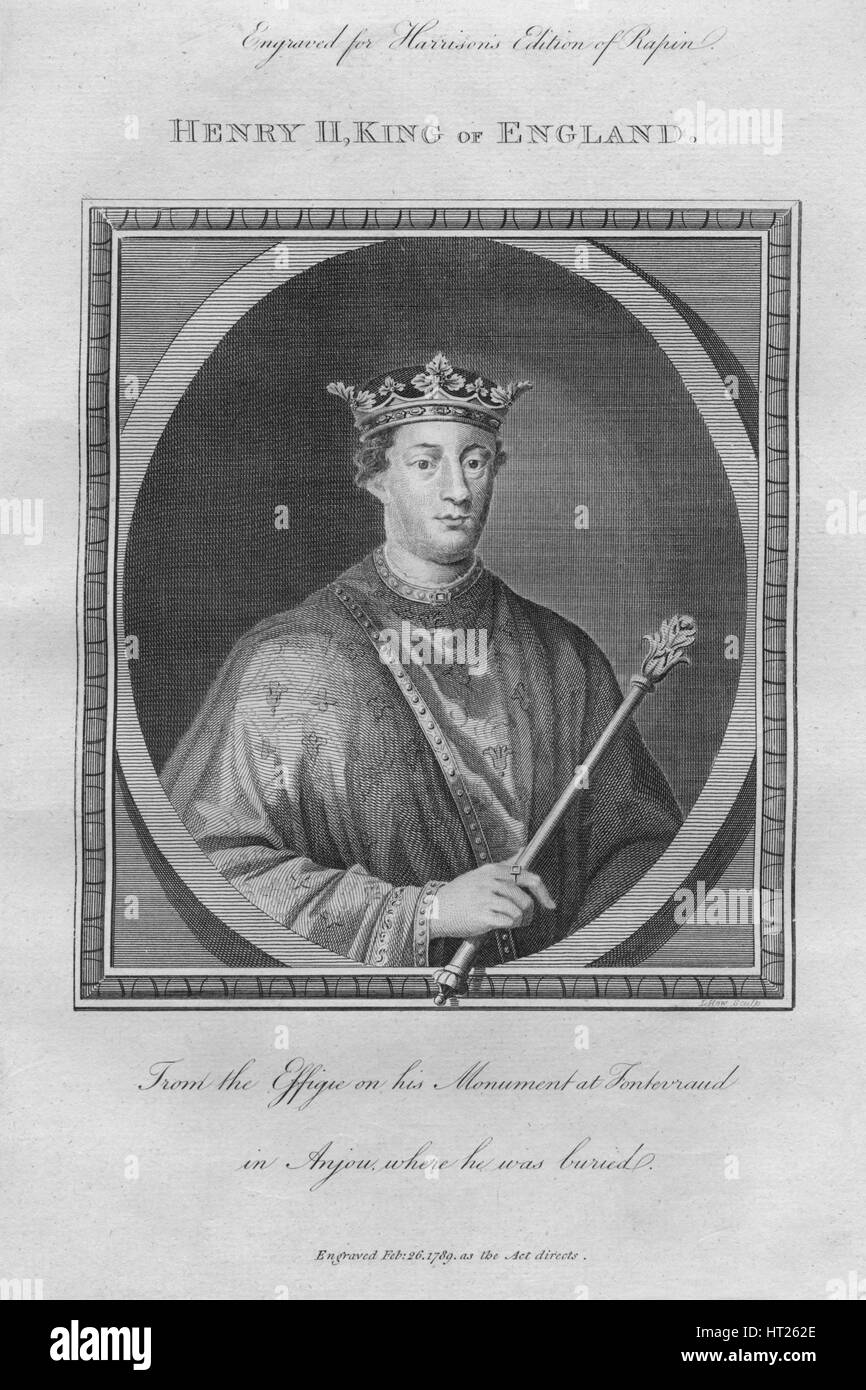 Il re Enrico II, 1789. Artista: Anon. Foto Stock