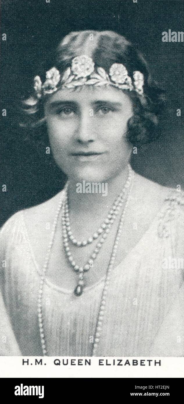 "HM Queen Elizabeth', C1930 (1937). Creatore: sconosciuto. Foto Stock