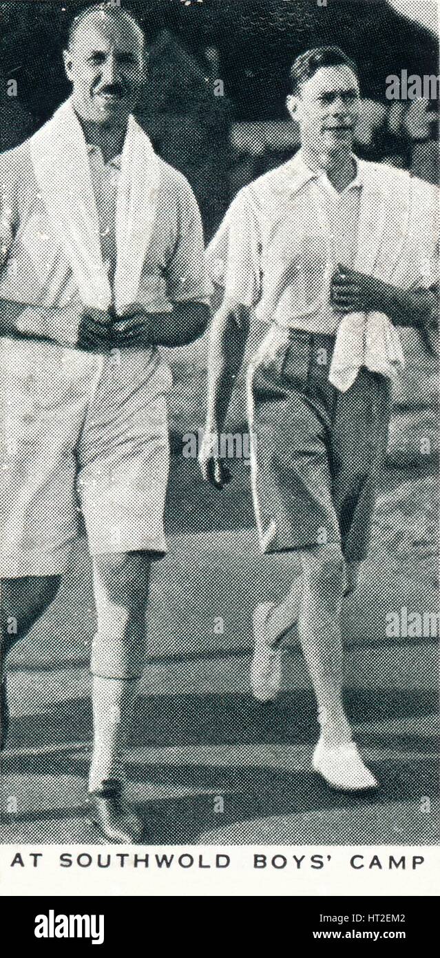 "A Southwold Boys' Camp', 1936 (1937). Artista: sconosciuto. Foto Stock