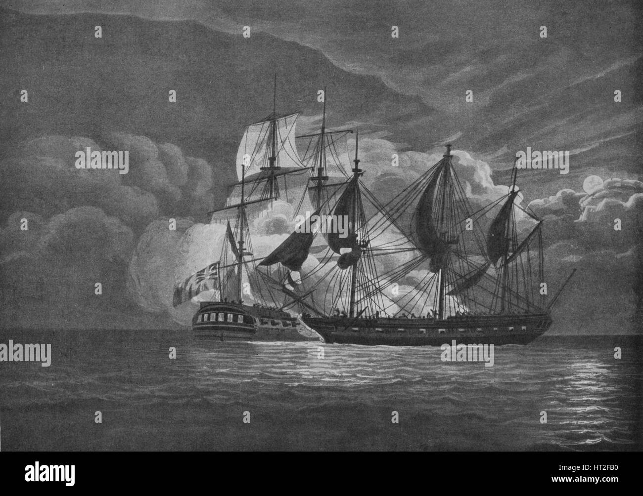 'A fine Chase e catturare', C1800. Artista: John Augustus Atkinson. Foto Stock