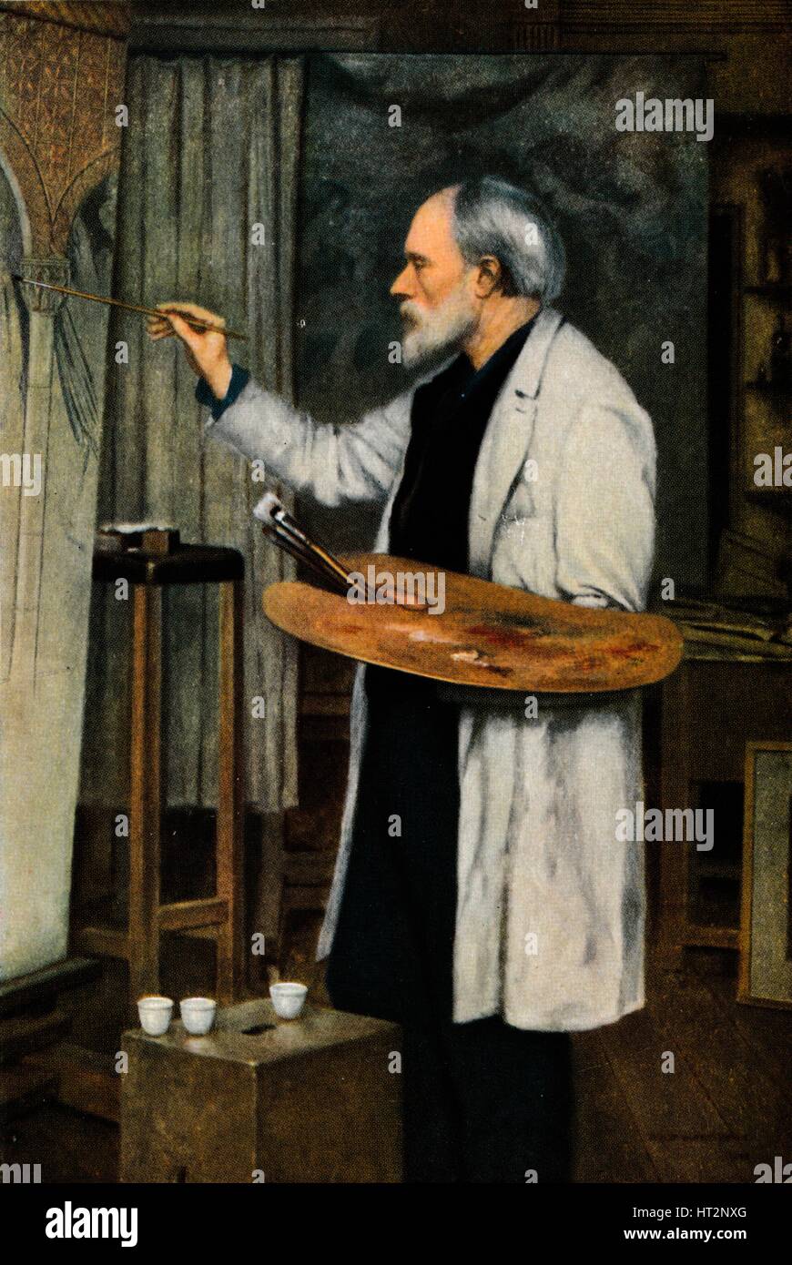 'Sir Edward Burne-Jones', 1898, (1917). Artista: Philip Edward Burne-Jones. Foto Stock