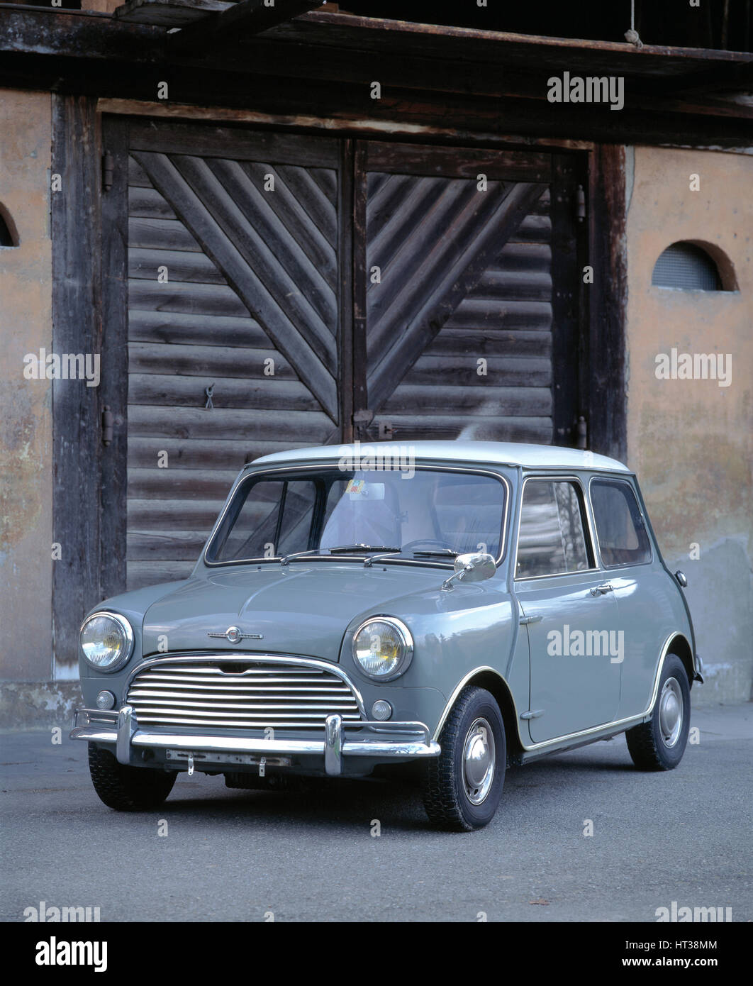 1964 Morris Mini Cooper. Artista: sconosciuto. Foto Stock