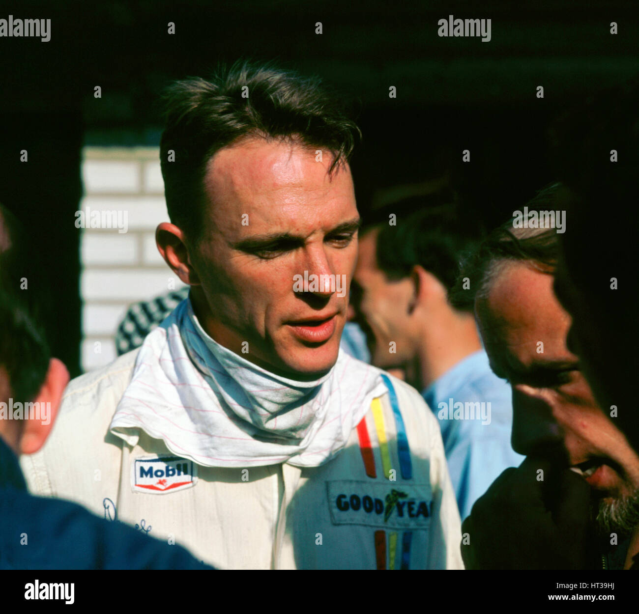 Dan Gurney a 1966 Dutch Grand Prix. Artista: sconosciuto. Foto Stock