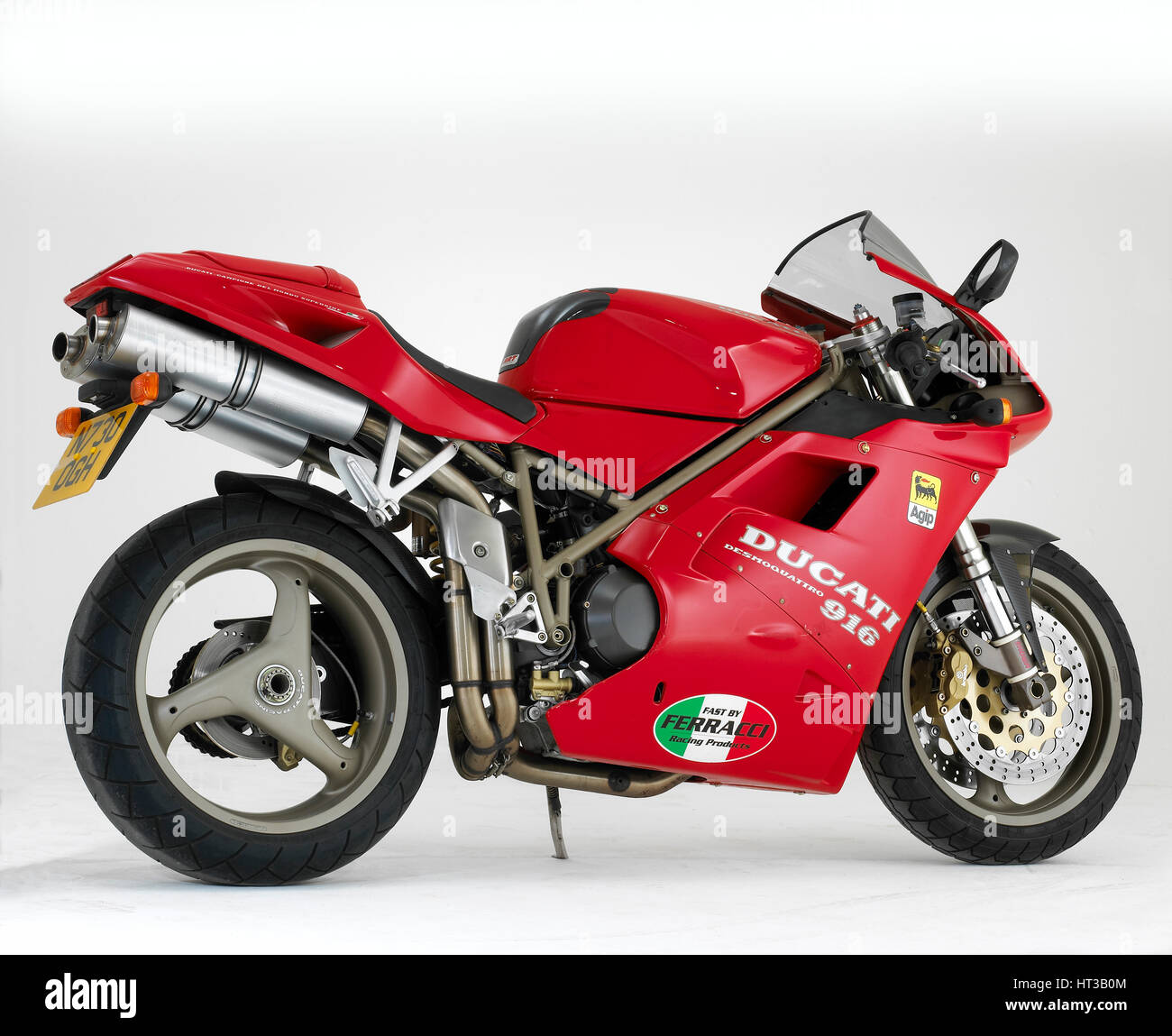 1995 Ducati 916. Artista: sconosciuto. Foto Stock