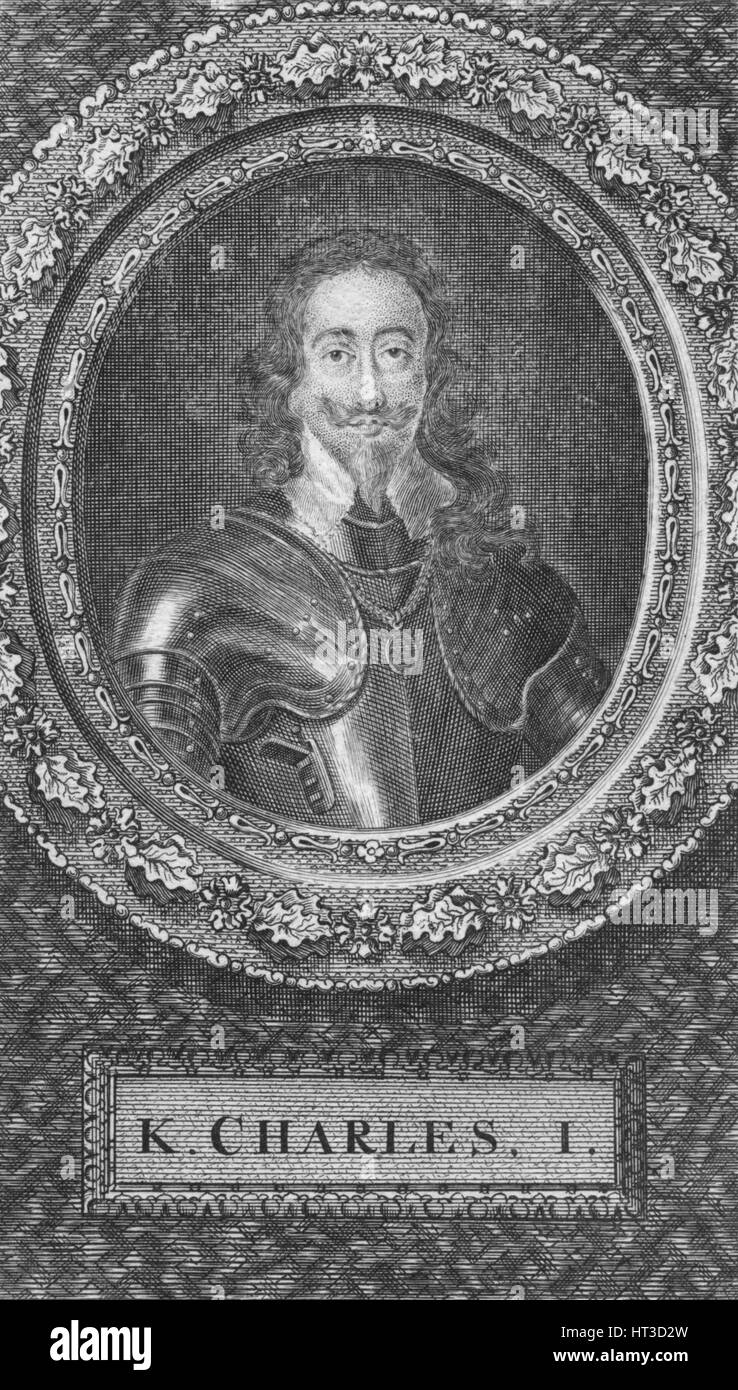 "K. Charles I', XVIII secolo. Artista: James Mynde. Foto Stock