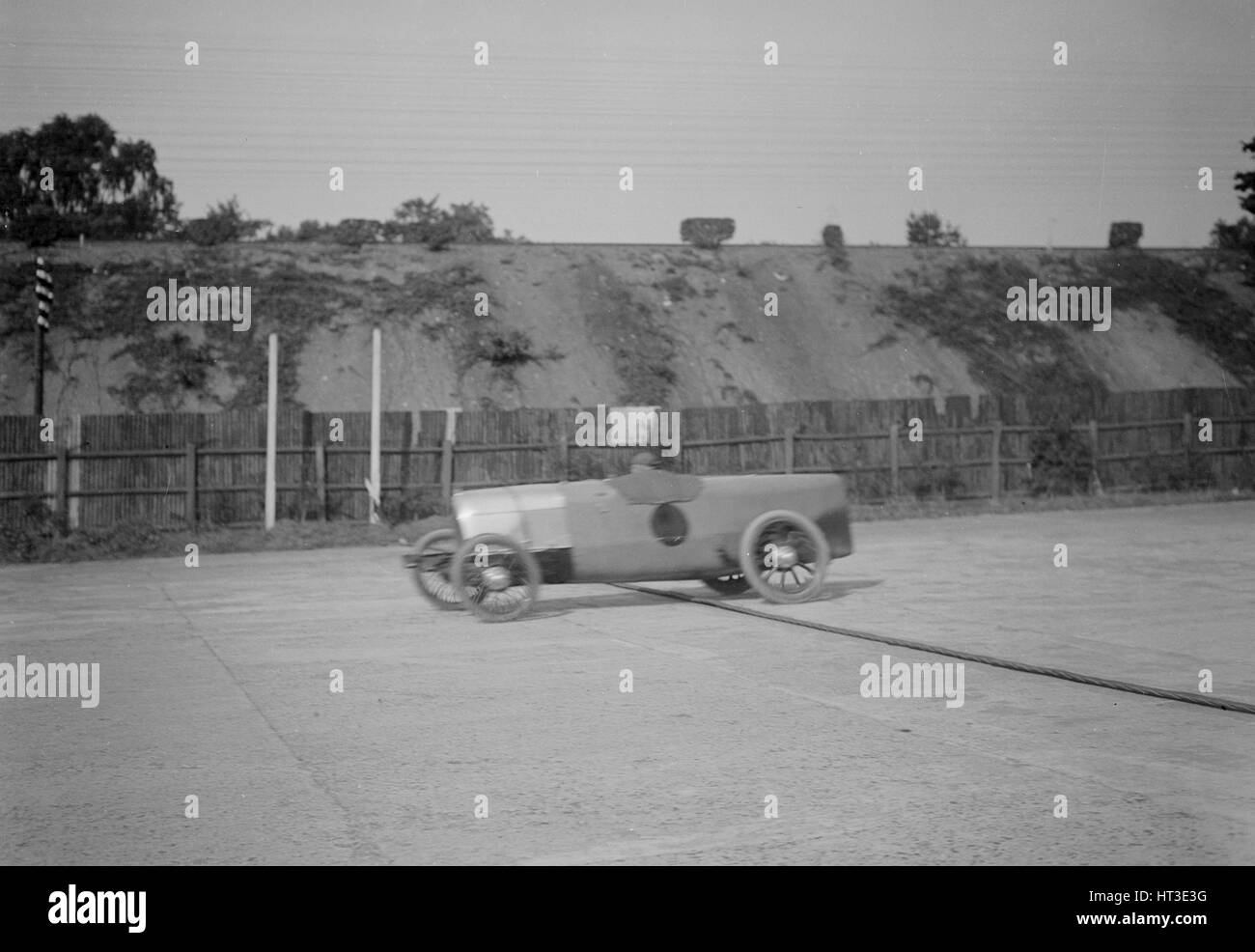 Egli 14/40 pilotato da RJ Sully, Brooklands. Artista: Bill Brunell. Foto Stock