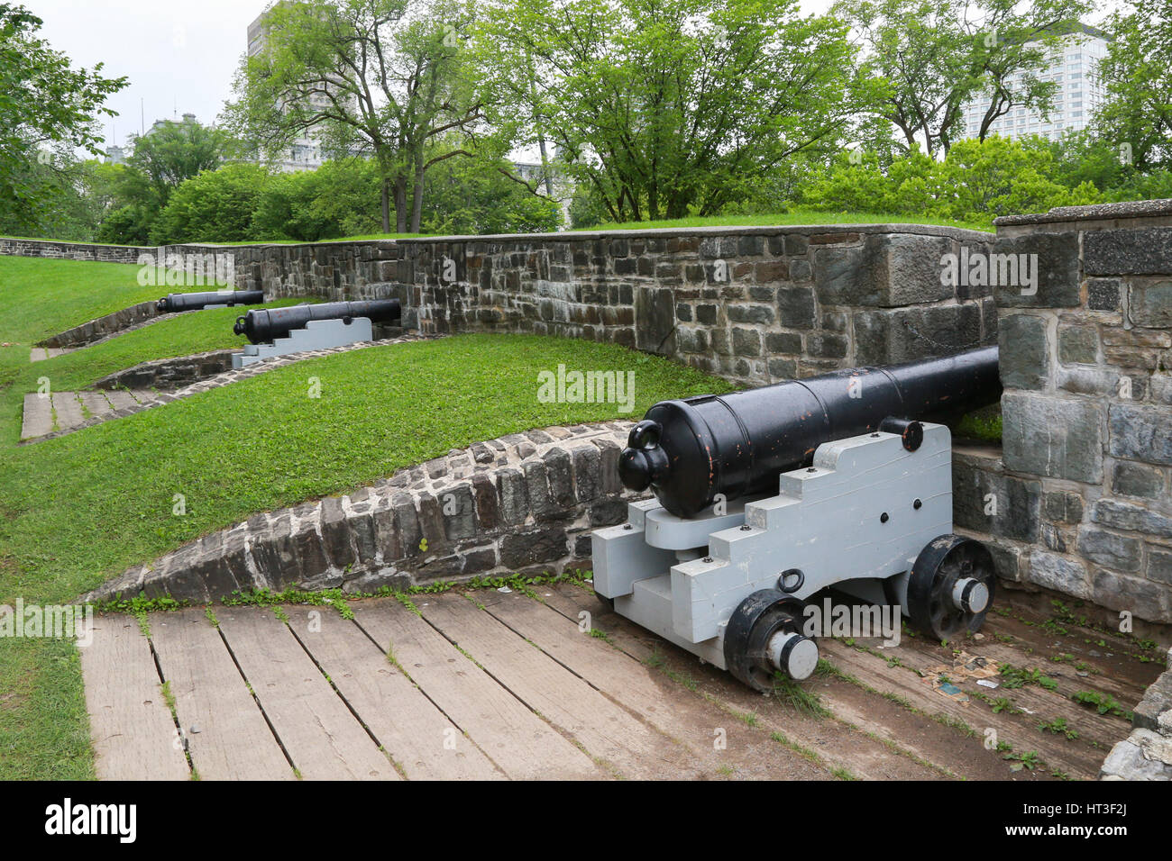 Cittadella di Québec Foto Stock