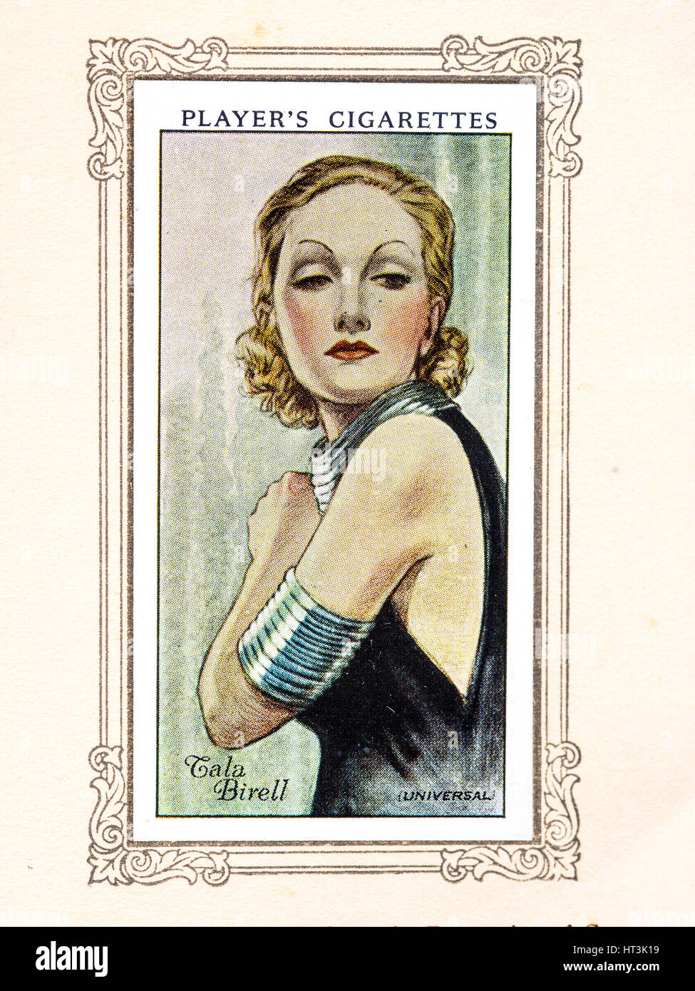 Tala Birell, 1934. Artista: sconosciuto. Foto Stock