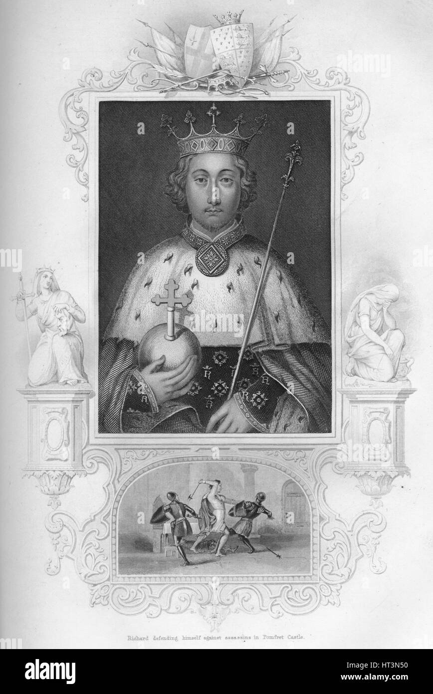 "Richard II', 1859. Artista: George Vertue. Foto Stock