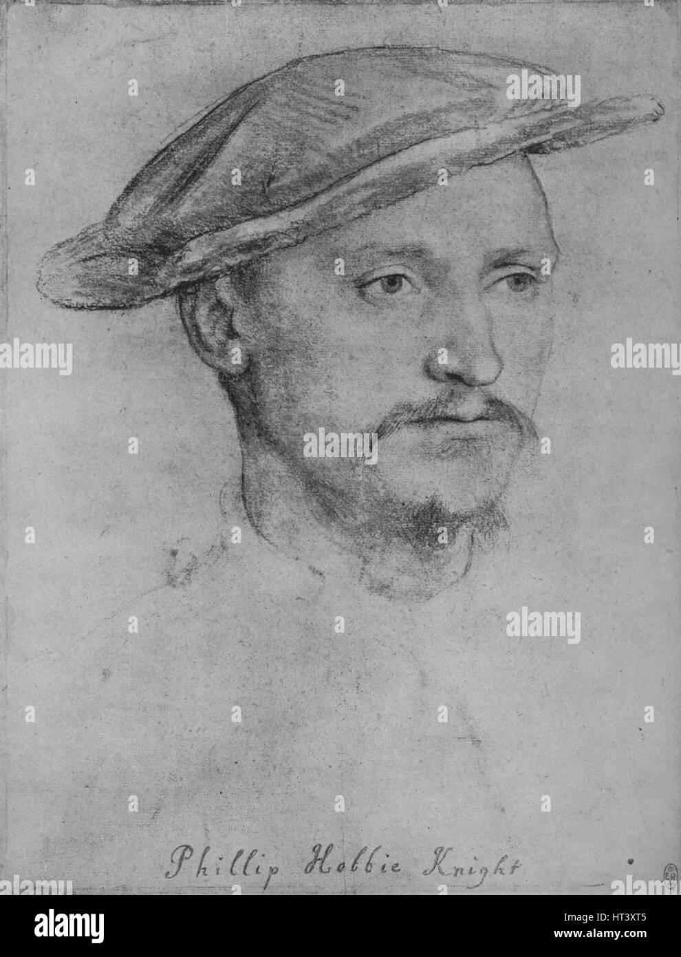 'Sir Philip Hoby', c1532-1543 (1945). Artista: Hans Holbein il Giovane. Foto Stock