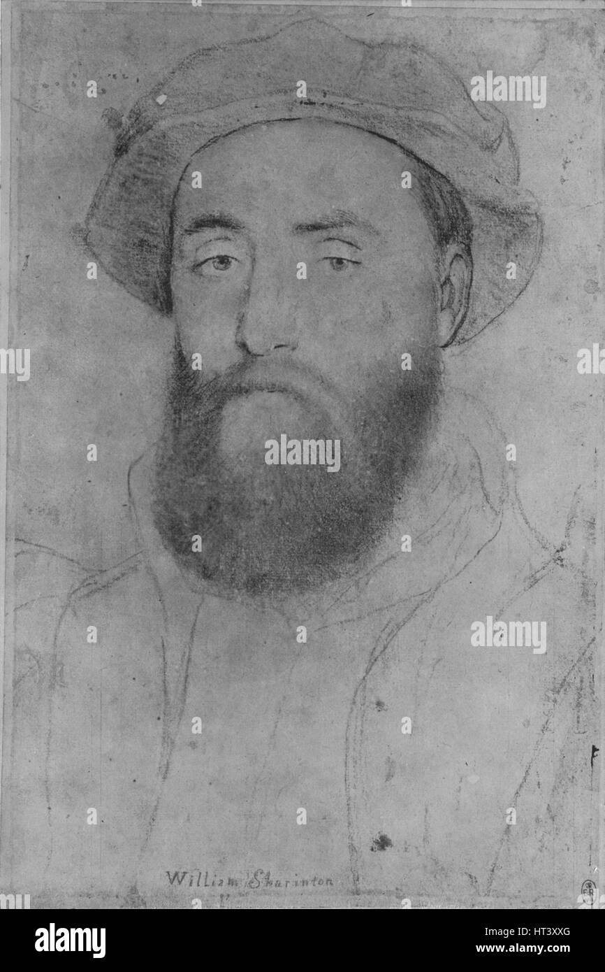 'Sir William Sharington', c1532-1543 (1945). Artista: Hans Holbein il Giovane. Foto Stock