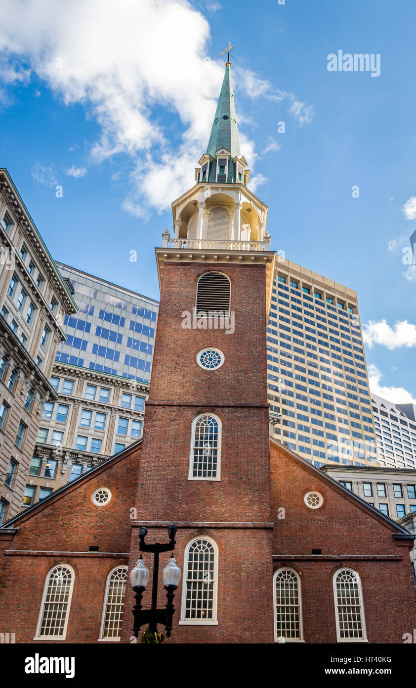 Old South Meeting House - Boston, Massachusetts, STATI UNITI D'AMERICA Foto Stock