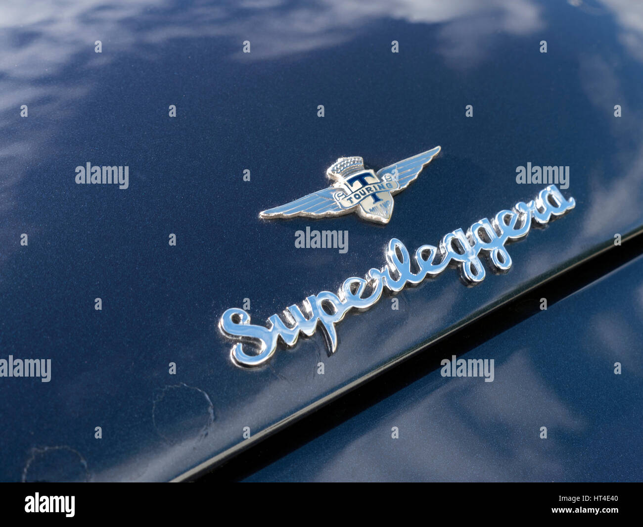 1950 Ferrari 166MM Barchetta. Corpo da Touring Superleggera Milano Italia la vettura era una volta di proprietà di Gianni Agnelli. Foto Stock