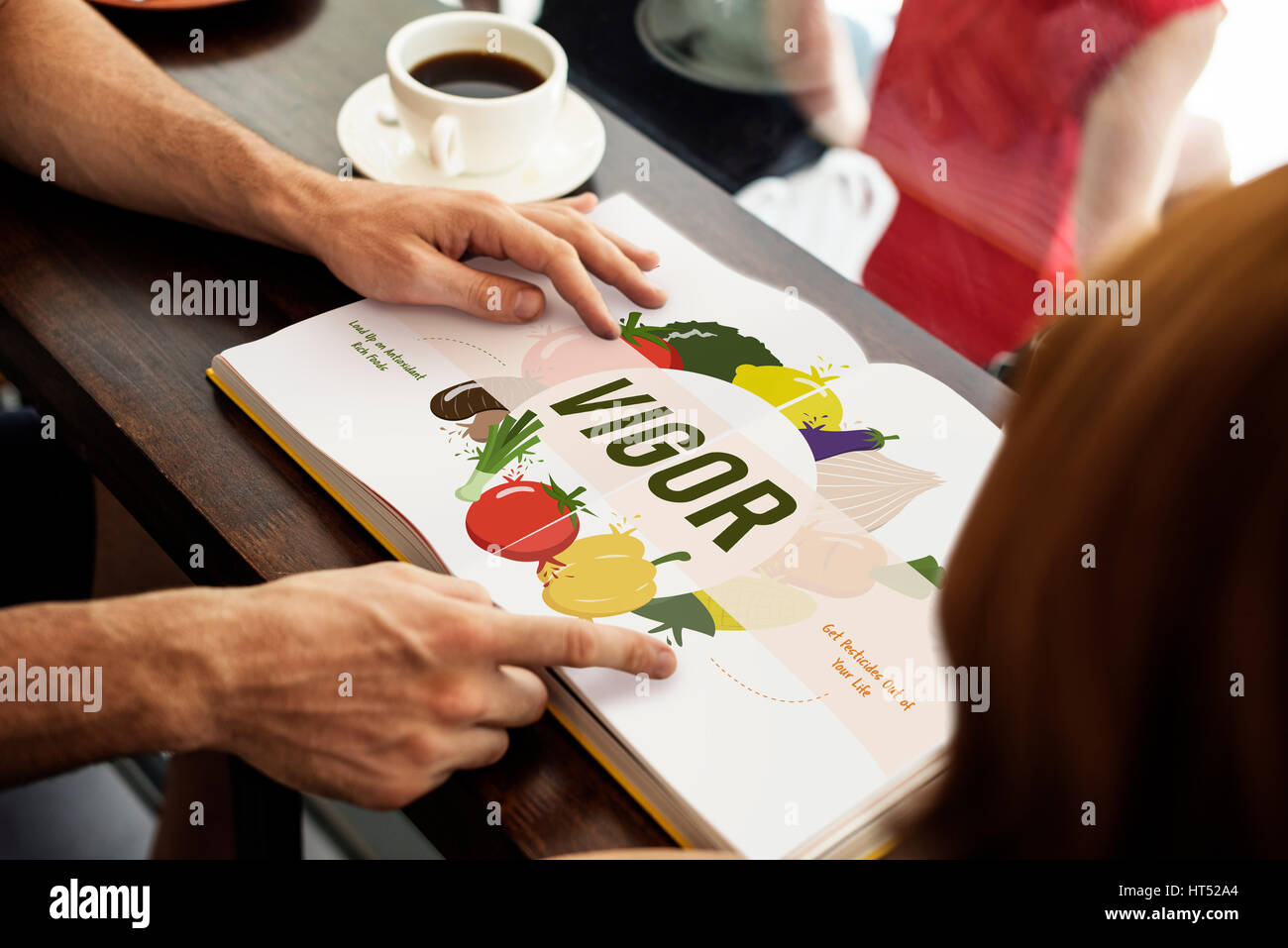 Mangiare sano cibo concetto di nutrizione Foto Stock