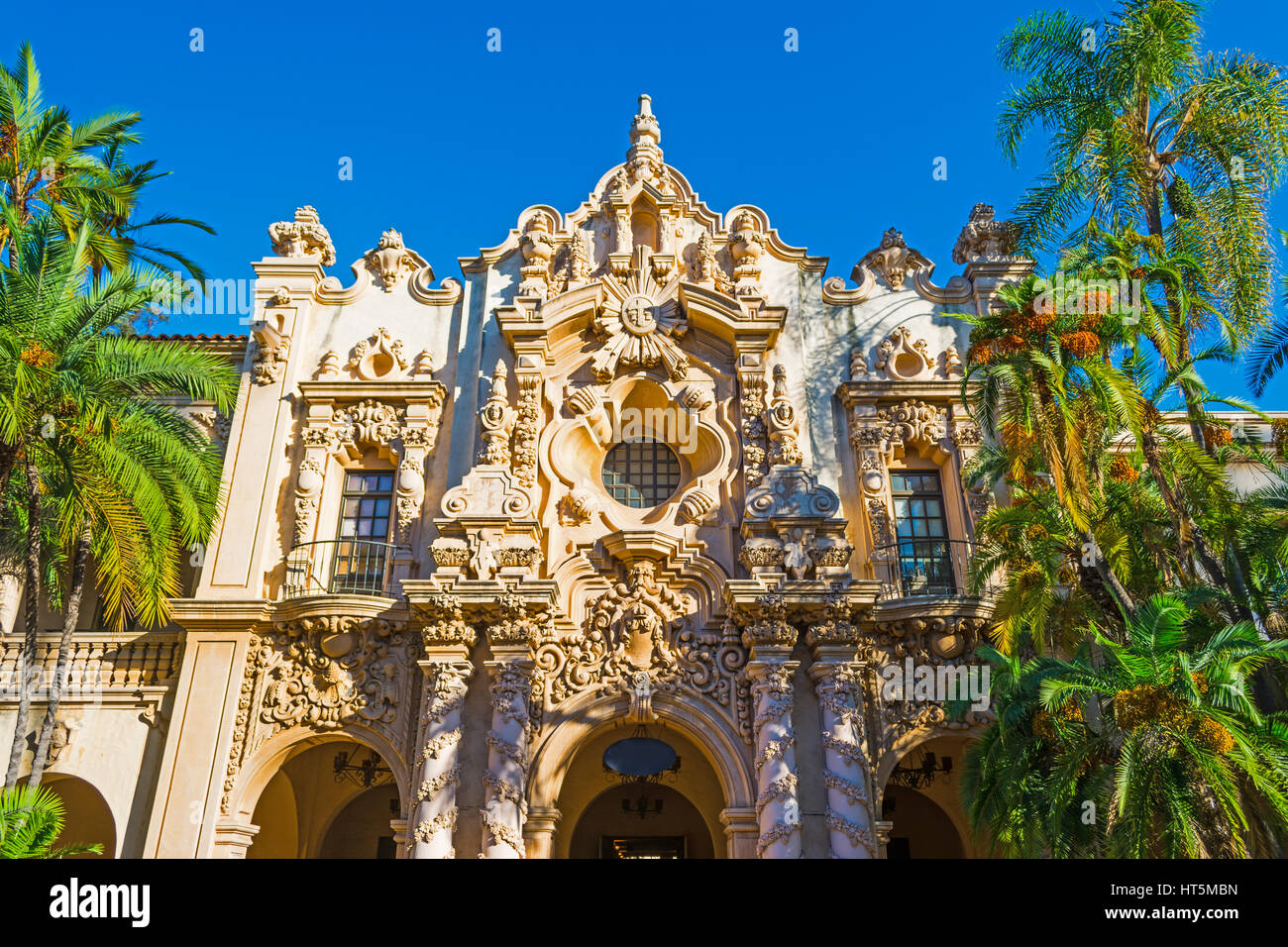 Casa del Prado in Balboa Park, San Diego Foto Stock