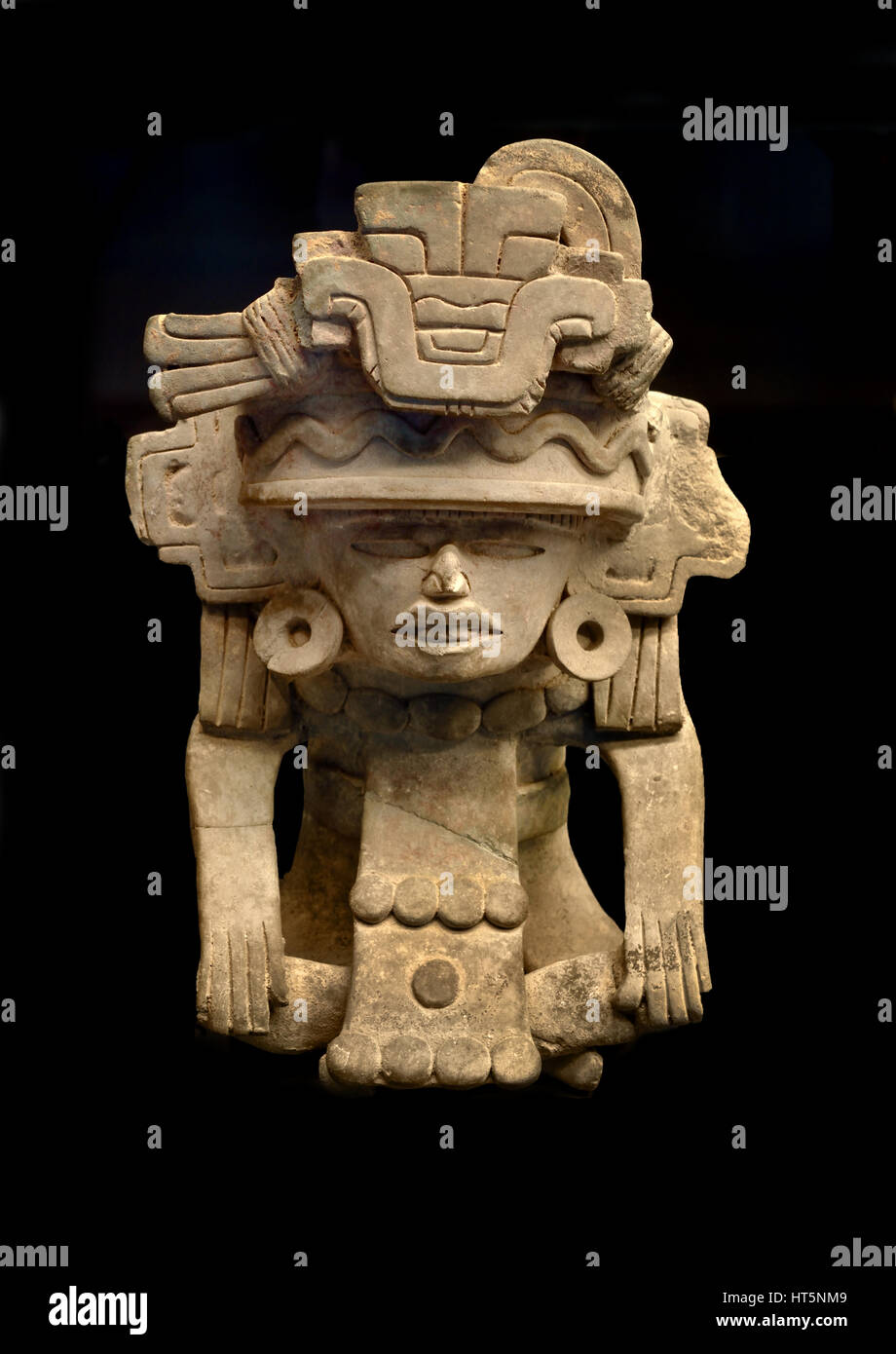 Figurine di argilla 1102-1181 jar Messico 23,4 x 17,2 x 15,4 cm zapotechi zapoteco civiltà pre colombiana Mesoamerican America centrale 500 BC - 900 ad American . Foto Stock