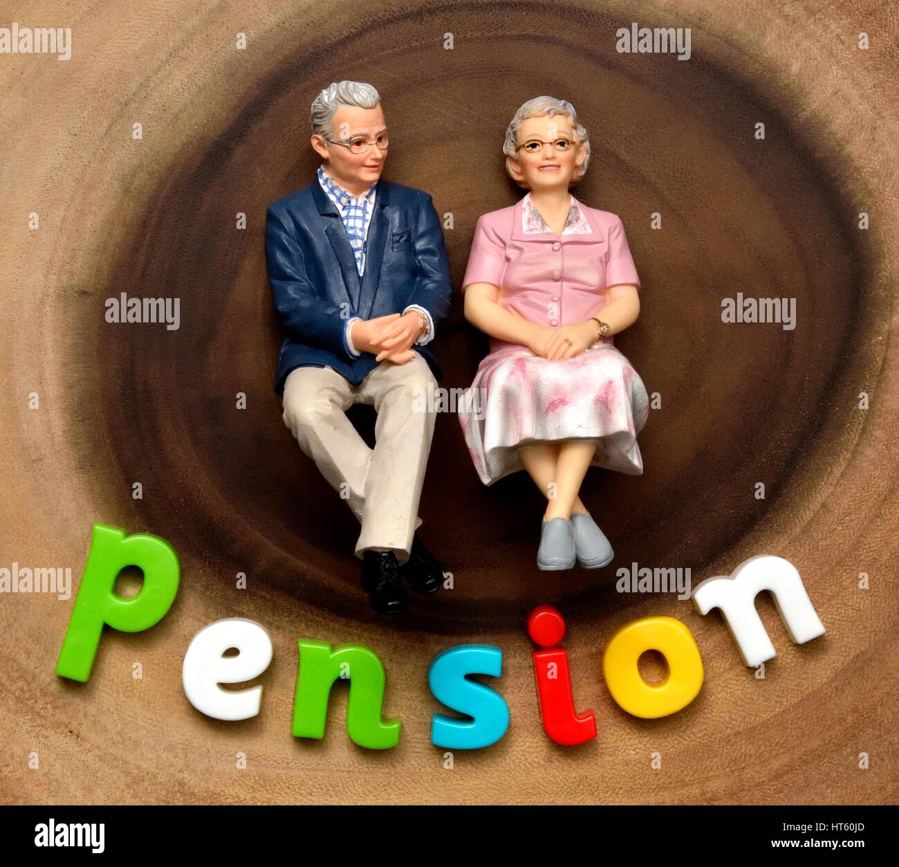 Pensione Foto Stock