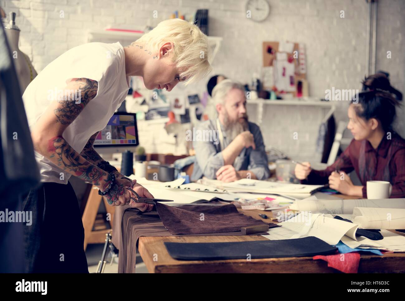 Creative Design vestire moda Concetto elegante Foto Stock