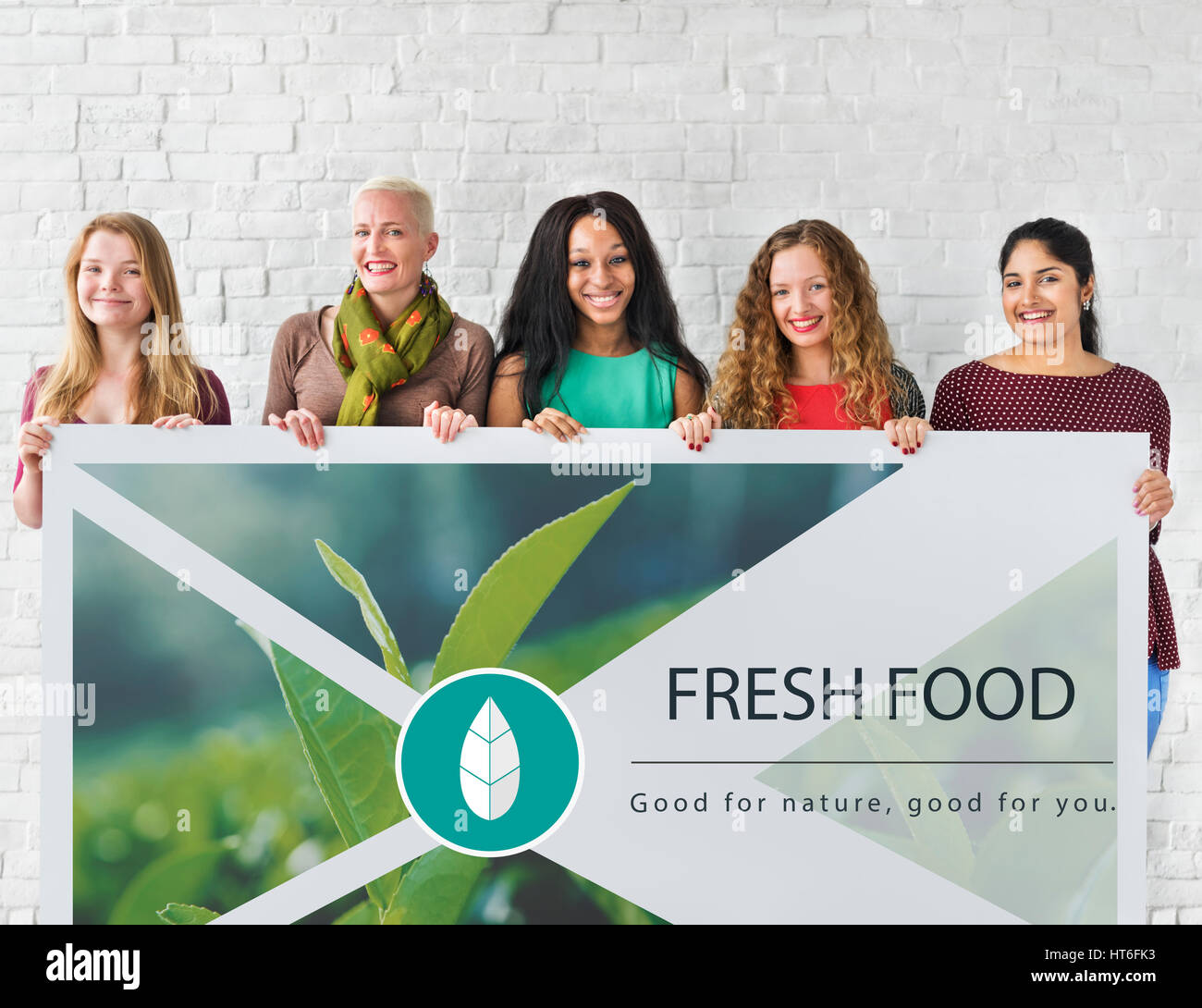 Il cibo fresco stile di vita sano Organic Foto Stock