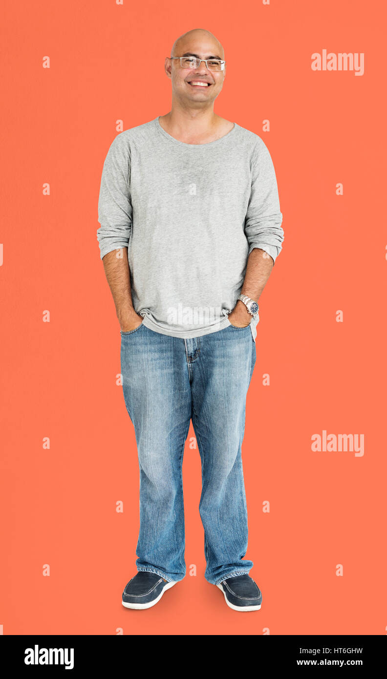 Studio ritratti Persone gara Foto Stock