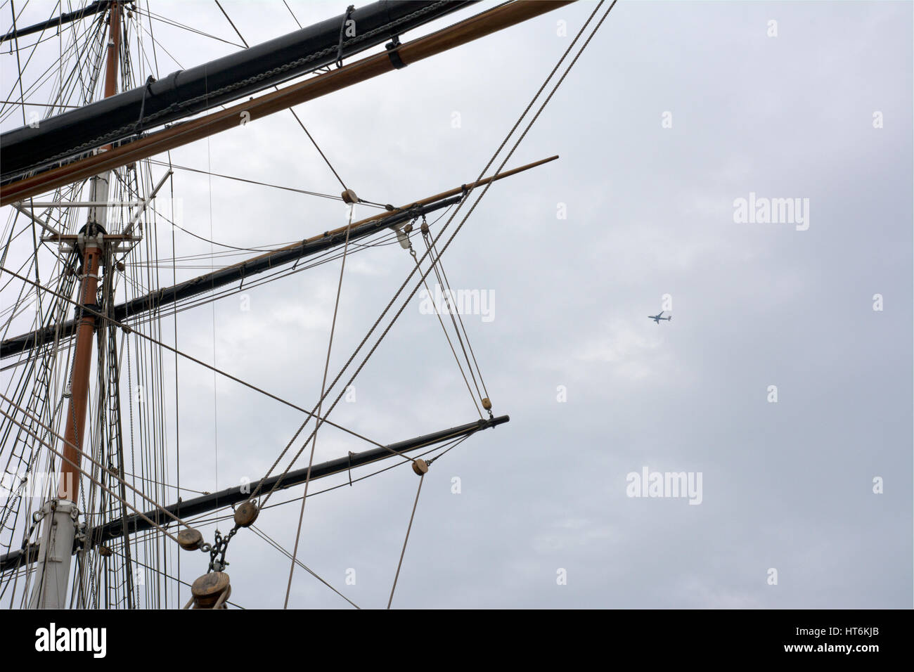 Cutty Sark, Tea Clipper Foto Stock