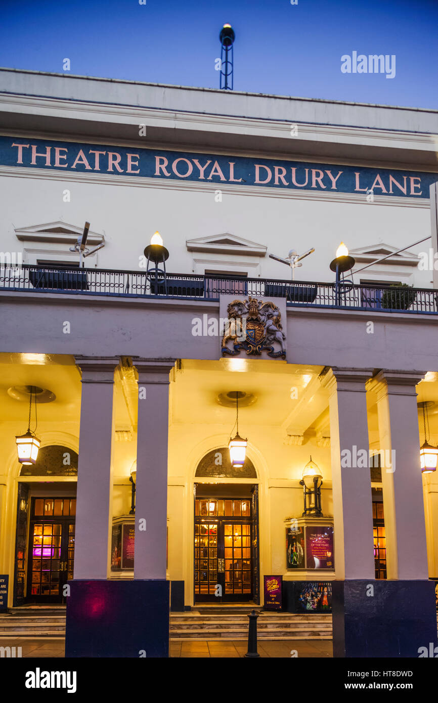 Inghilterra, London, West End Theatre Royal Drury Lane Foto Stock