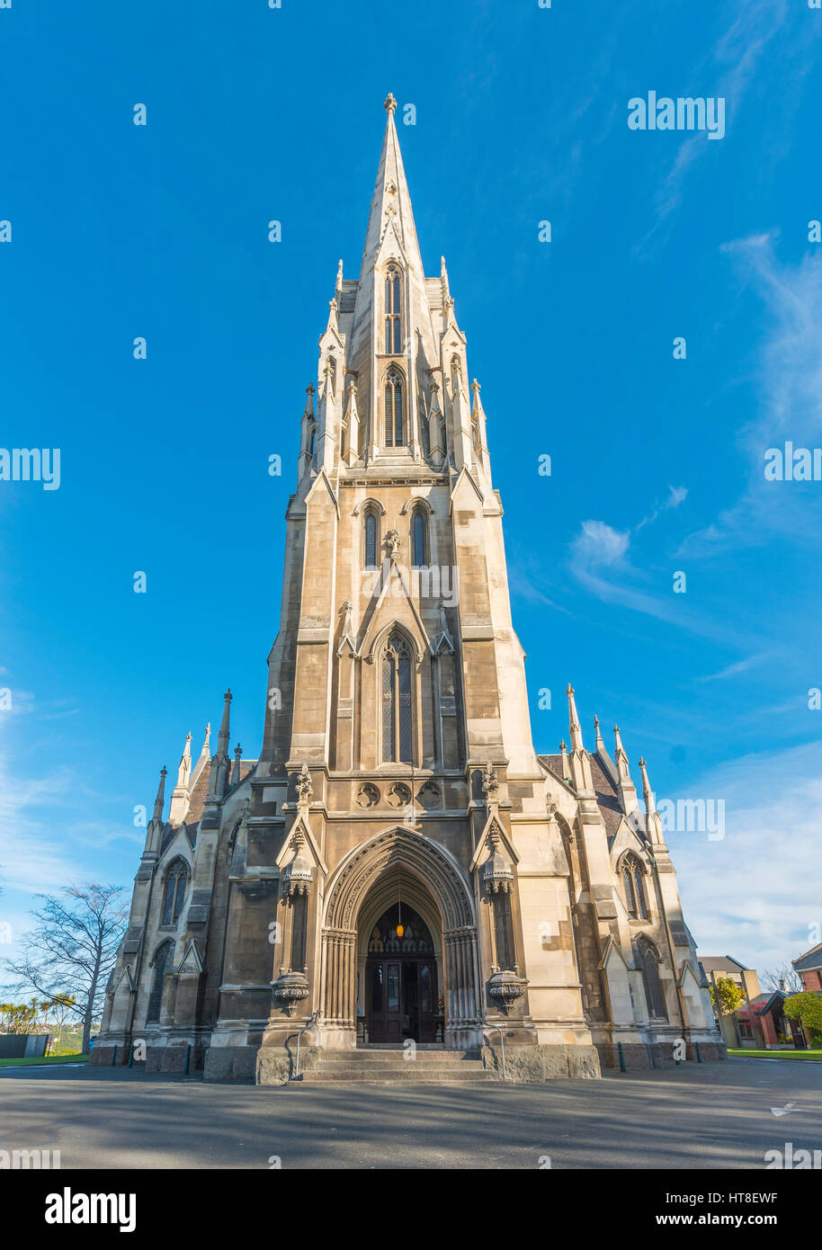 La prima chiesa di Otago, Dunedin, Regione di Otago e Southland, Nuova Zelanda Foto Stock