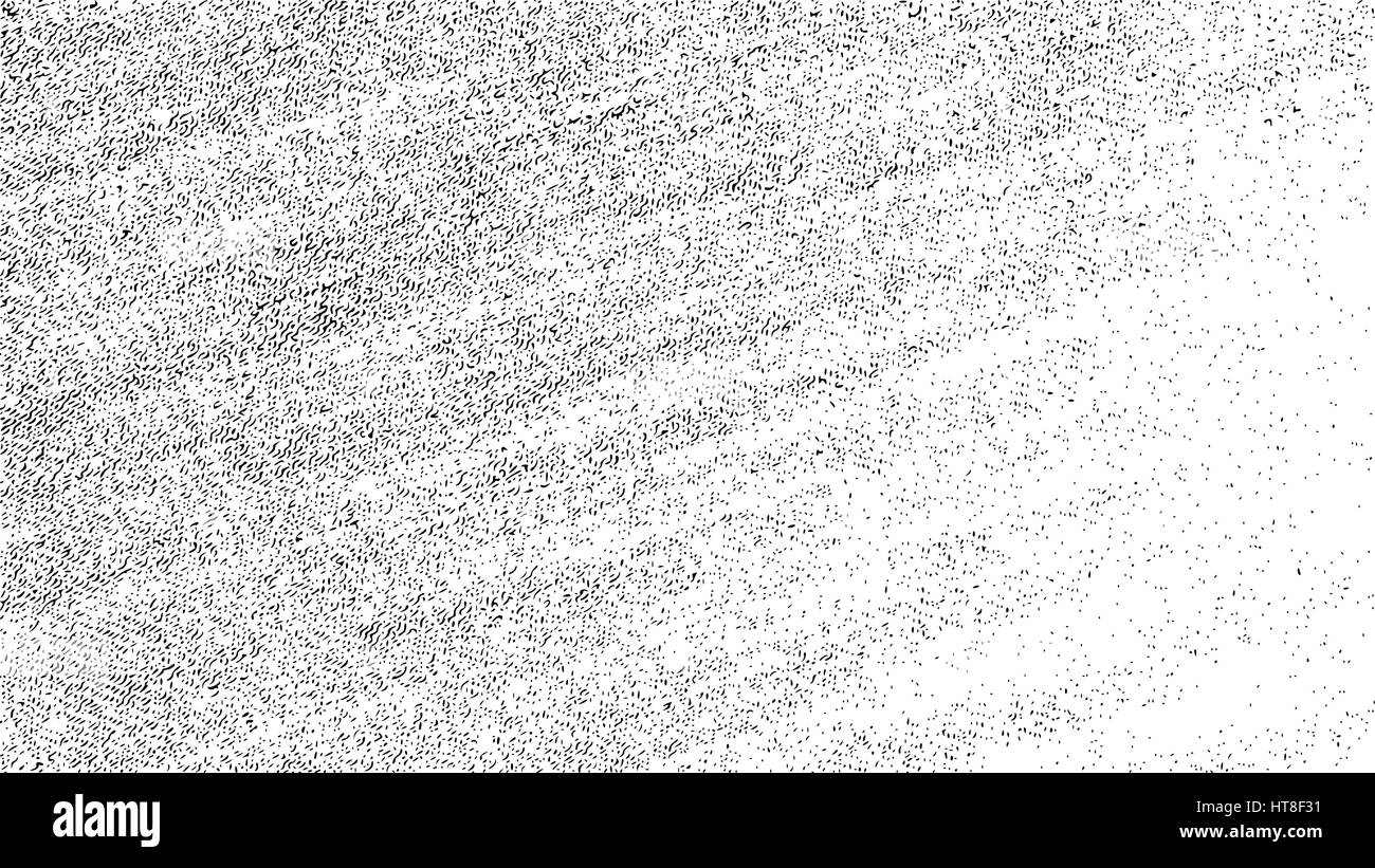 Grunge jeans overlay texture. Illustrazione Vettoriale di nero e di bianco abstract old dirty sgranate sfondo con il rumore e la polvere che per il tuo design Illustrazione Vettoriale