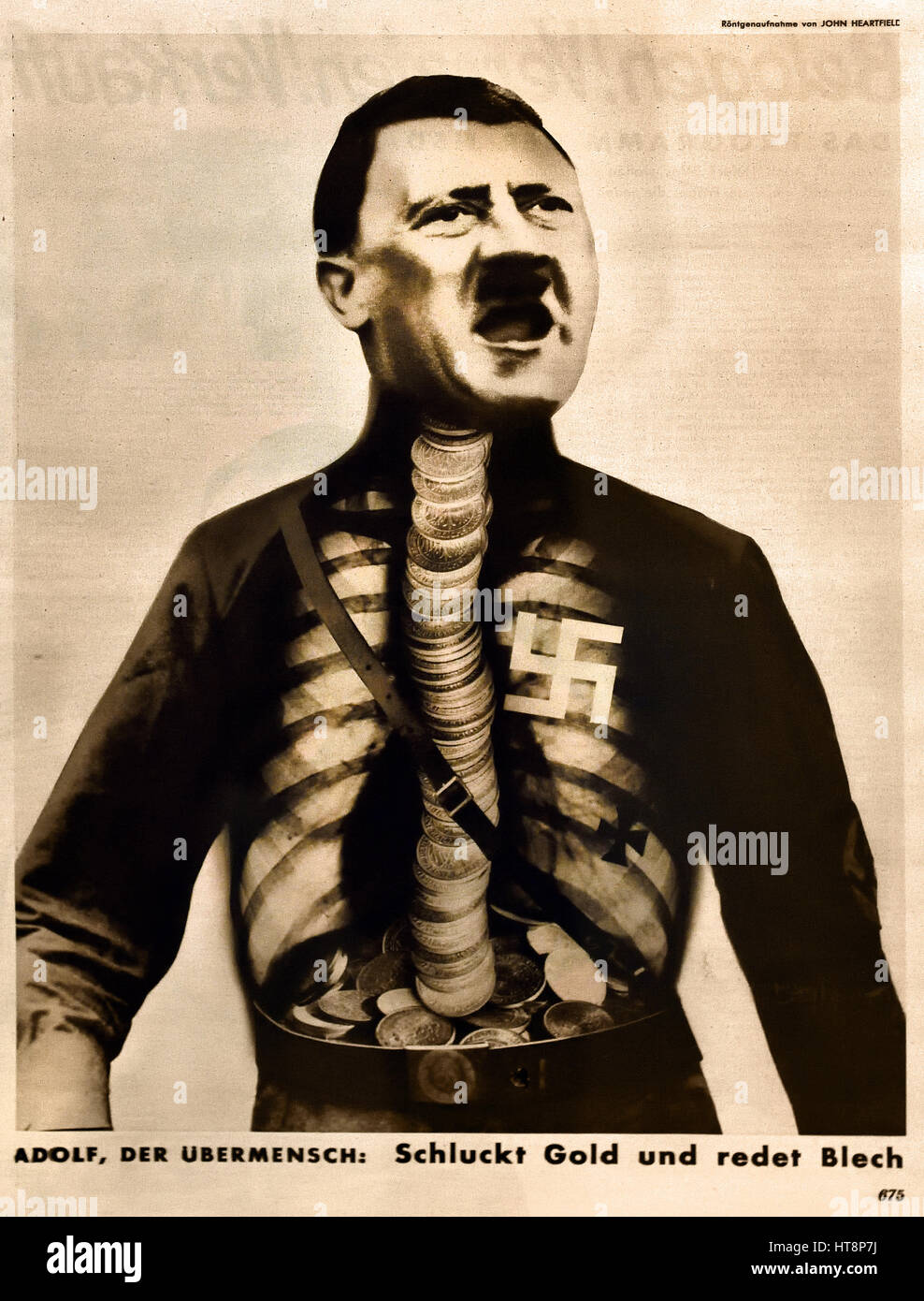 Adolf Hitler - La Germania Nazista Berlino Seconda guerra mondiale Foto Stock